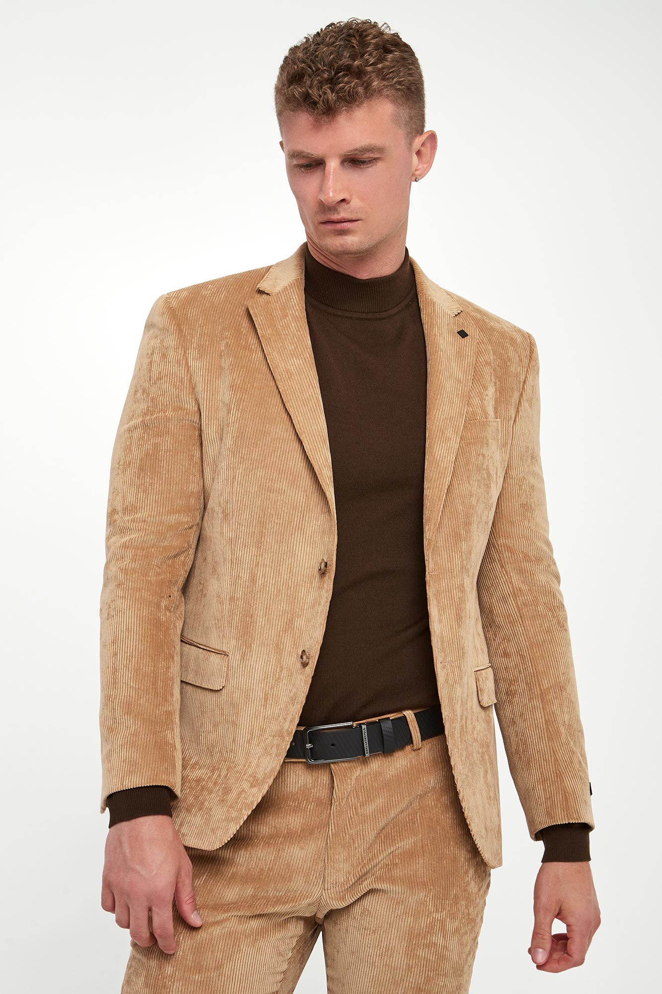 Marynarka męska sztruksowa KARL LAGERFELD