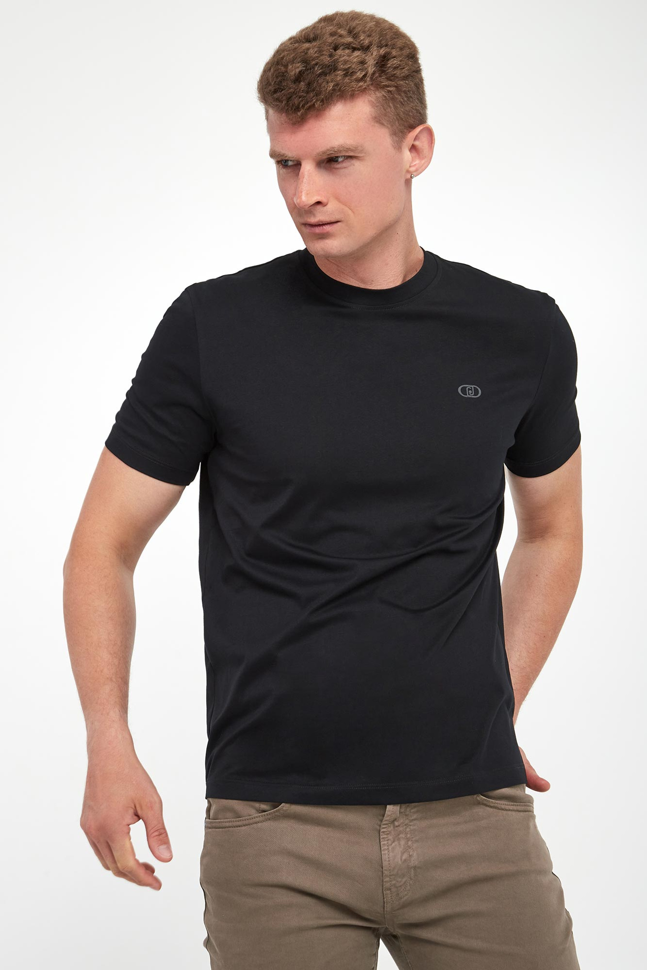 T-shirt męski z logo LIU JO