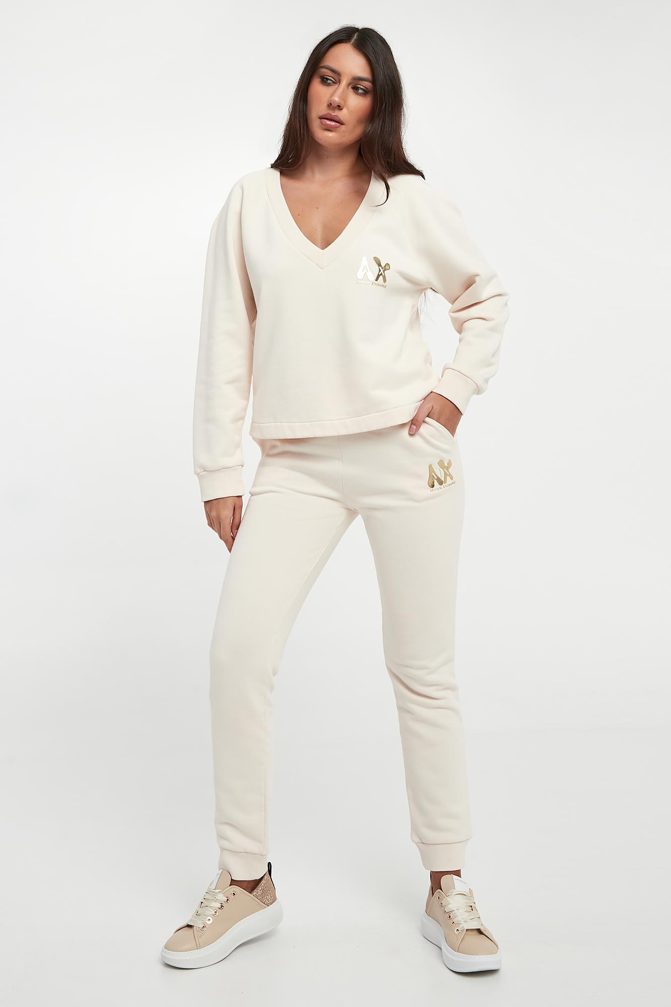 Spodnie dresowe damskie ARMANI EXCHANGE