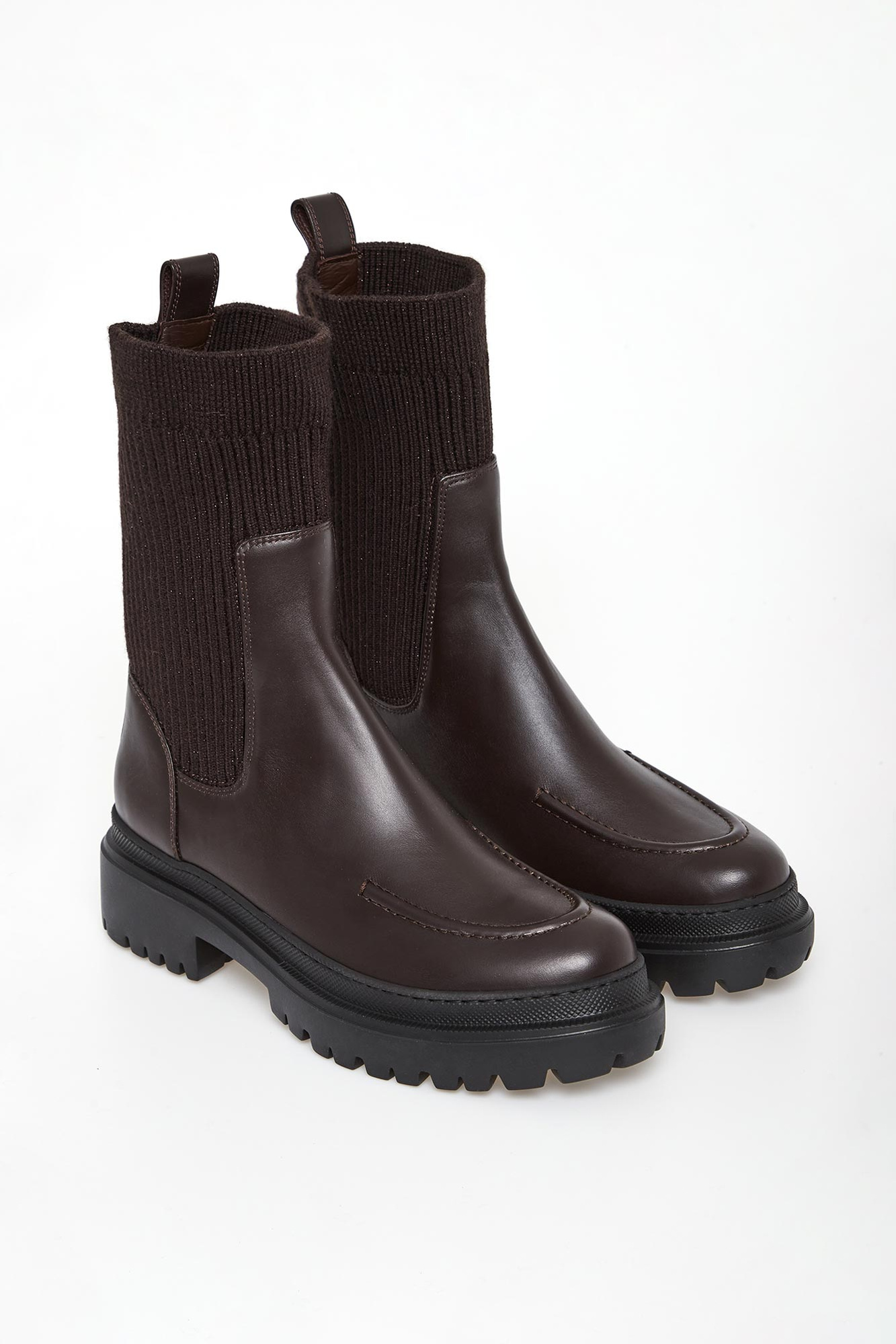 Trapery damskie skórzane PESERICO