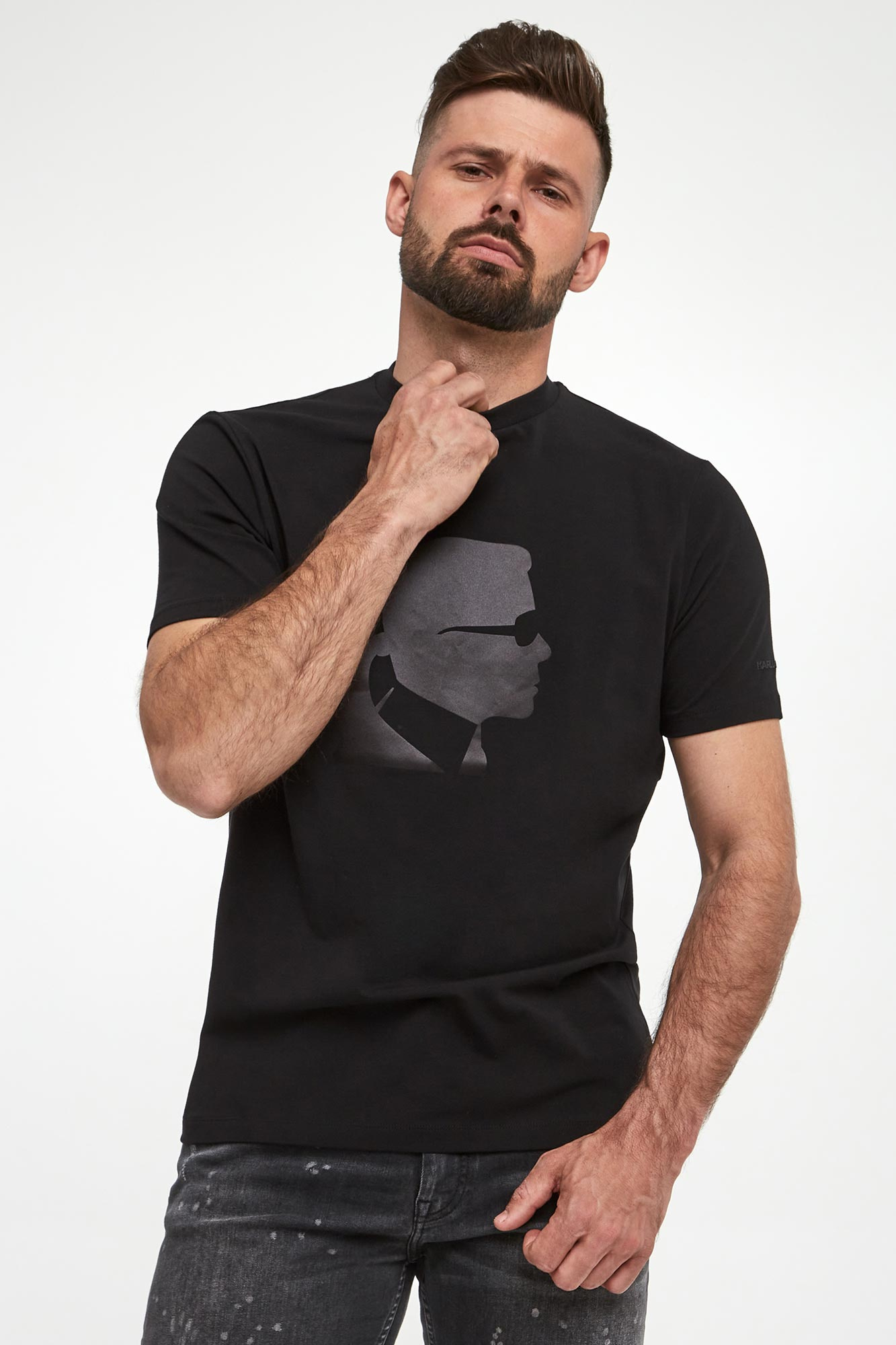 T-shirt męski KARL LAGERFELD