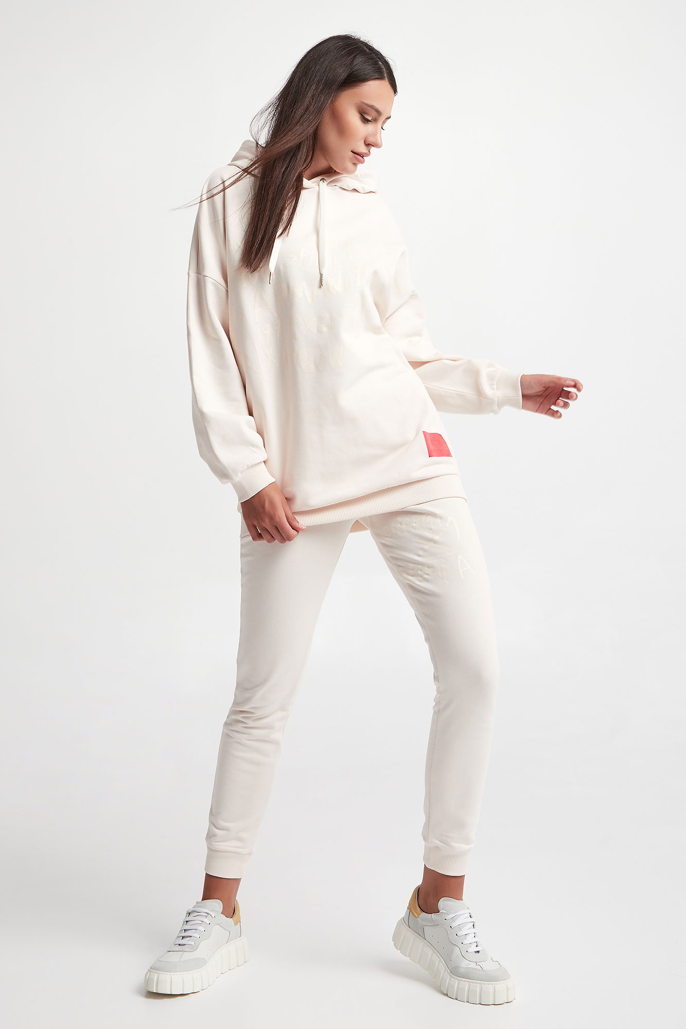 Spodnie dresowe damskie ARMANI EXCHANGE