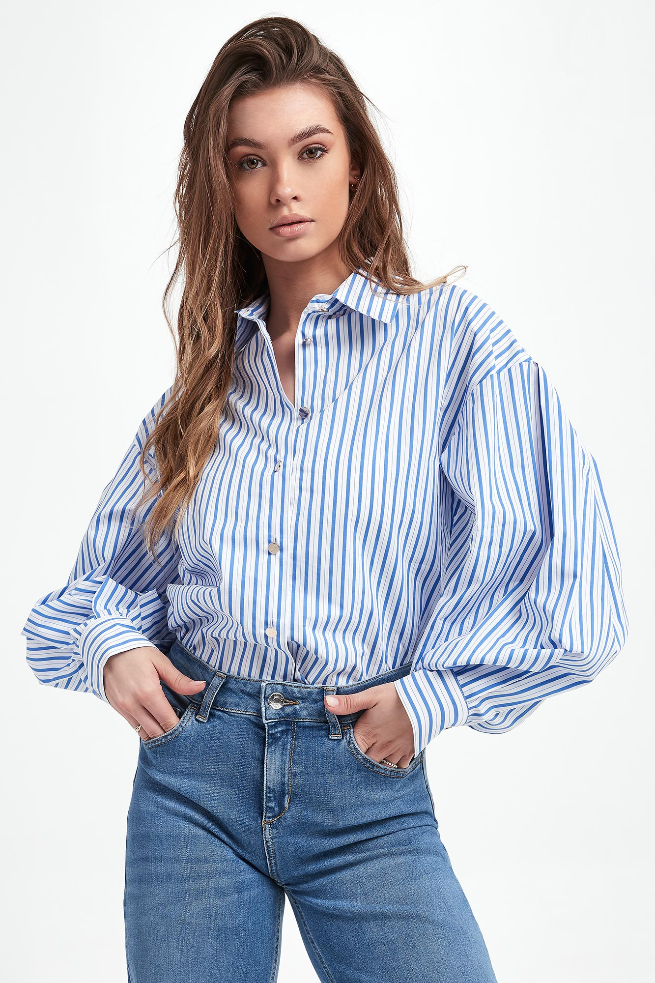 Koszula damska z paski LIU JO