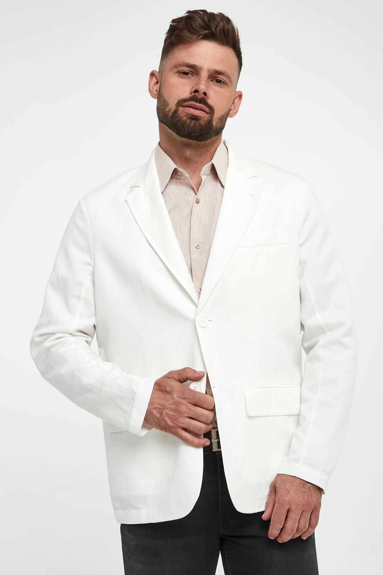 Marynarka męska lniana ARMANI EXCHANGE