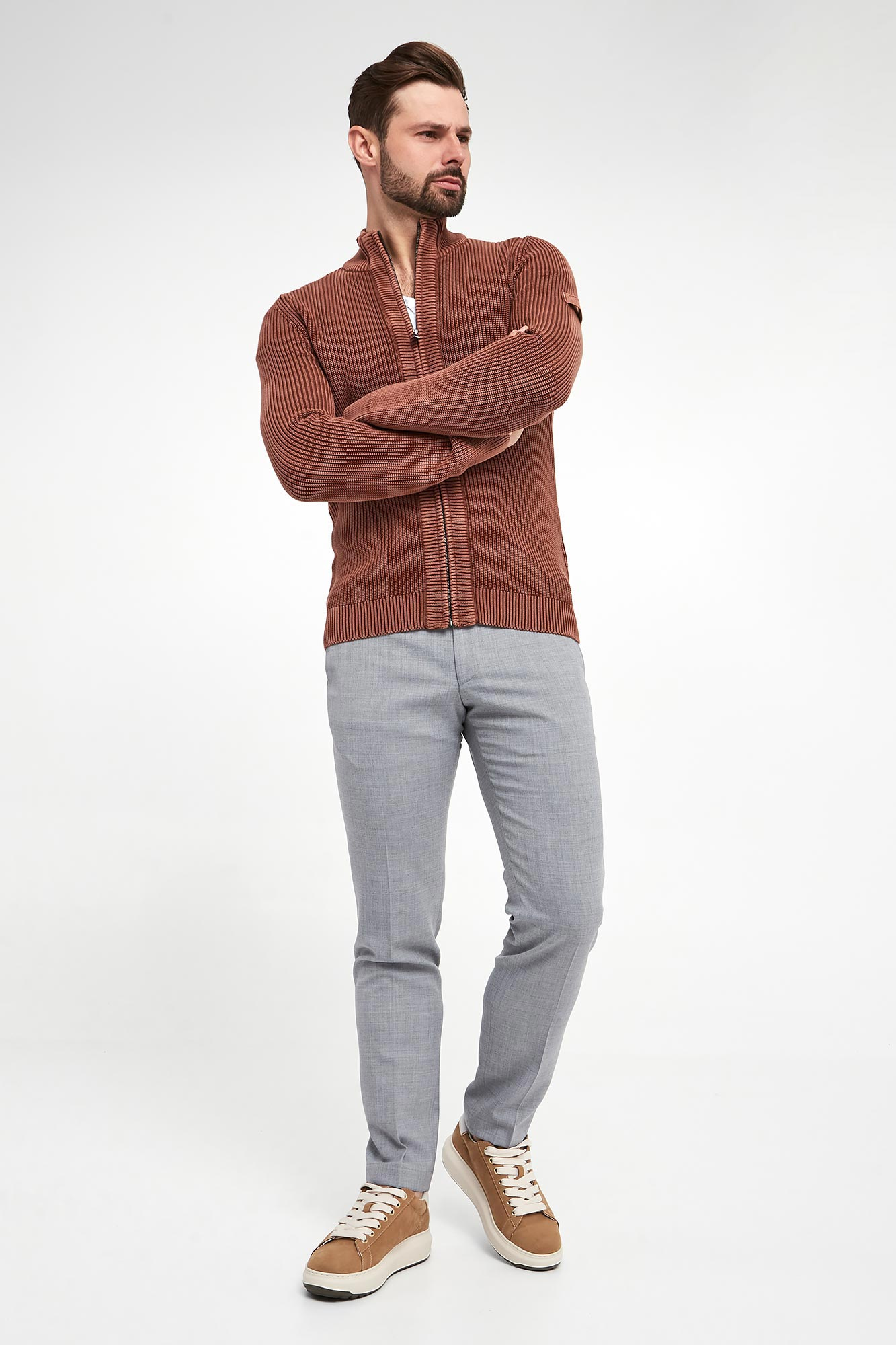 Spodnie męskie wełniane Hank JOOP!