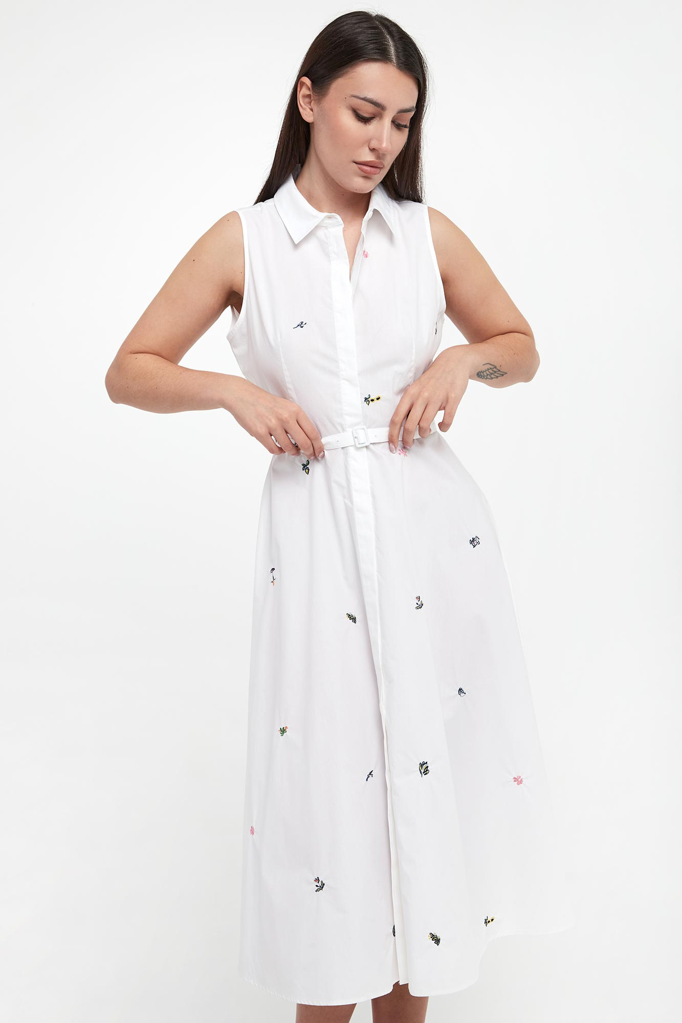 Sukienka midi Ensign MARELLA