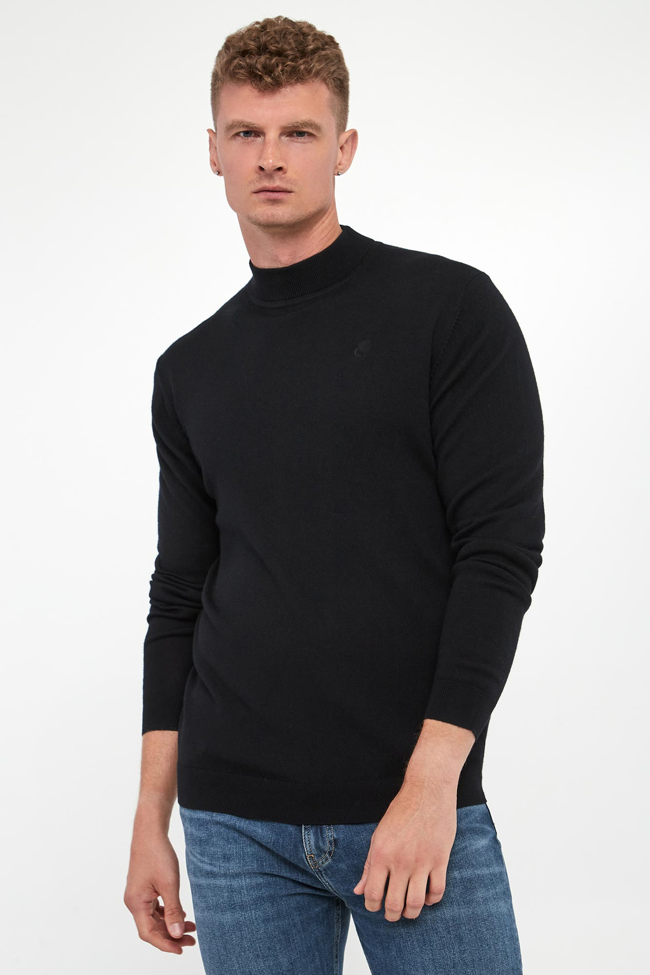 Sweter męski wełniany KARL LAGERFELD