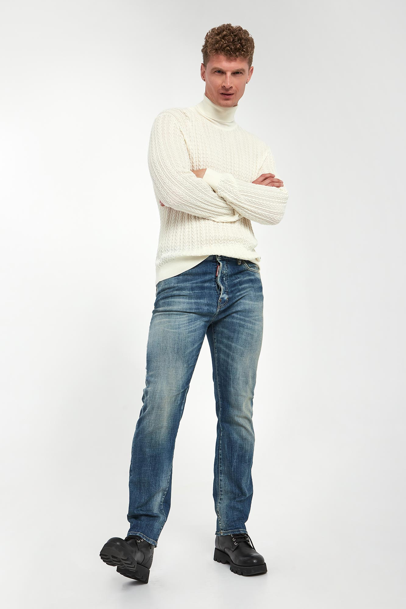 Jeansy męskie 642 DSQUARED2