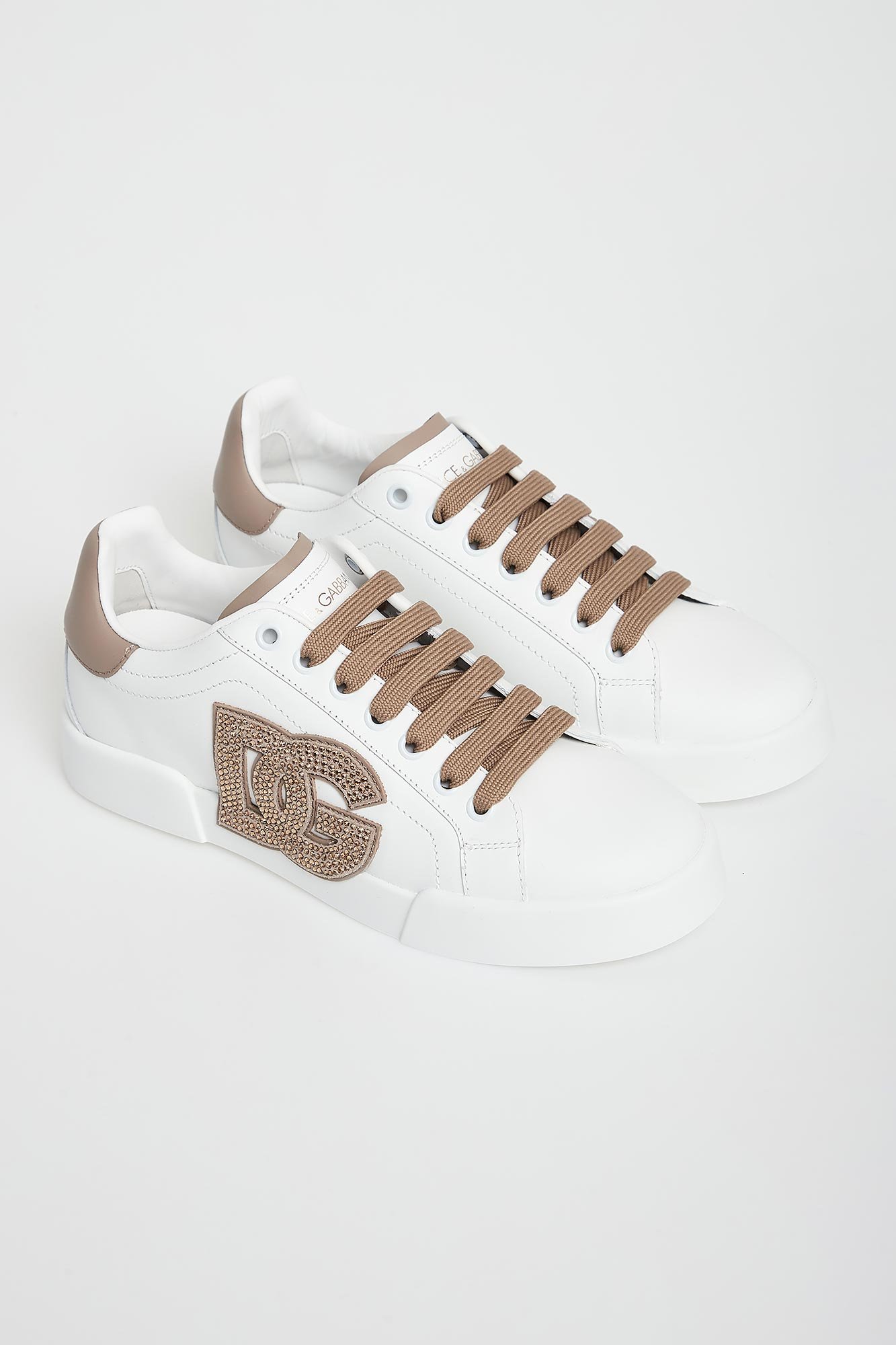 Sneakersy damskie skórzane Portofino DOLCE & GABBANA