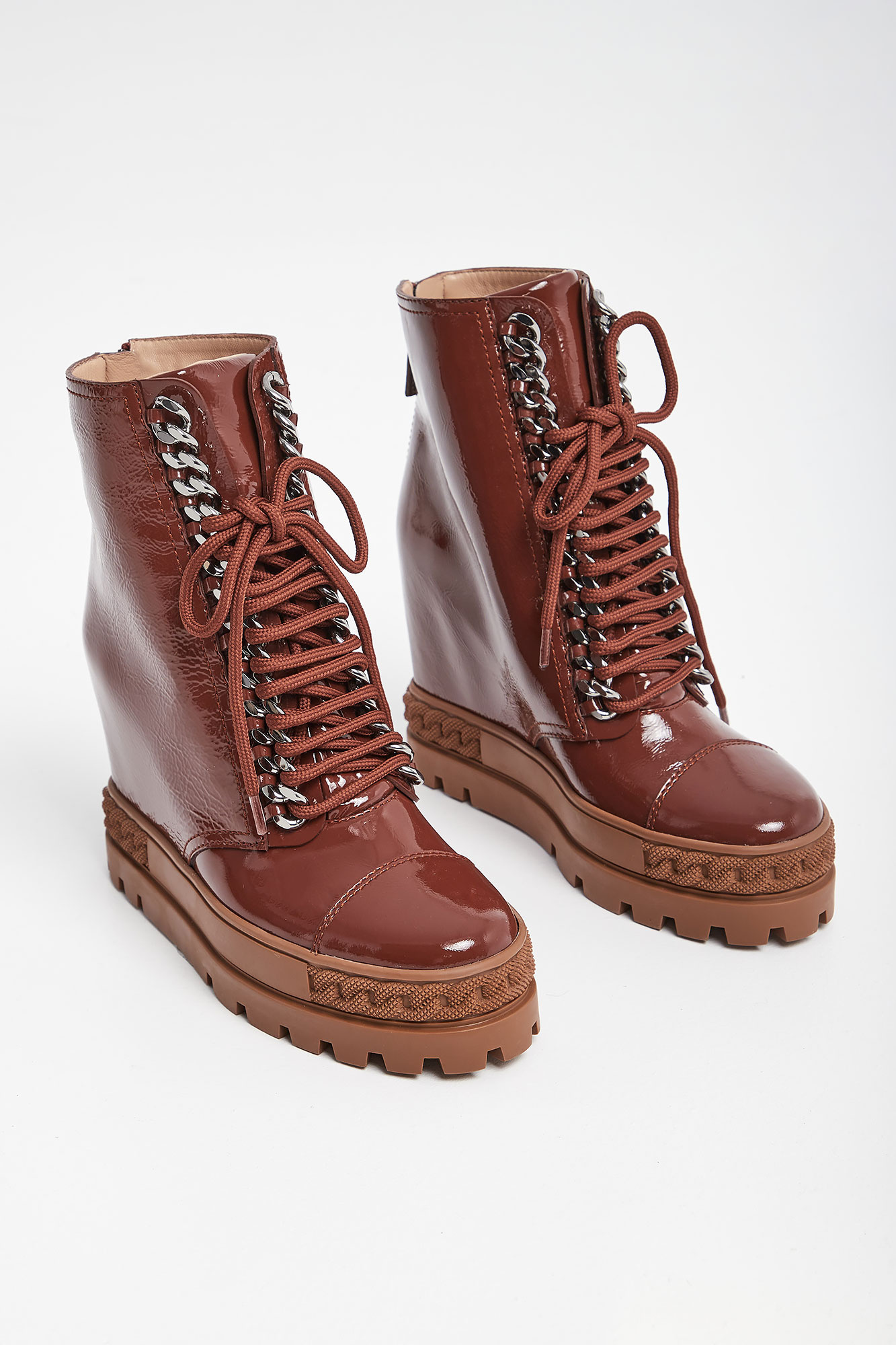 Botki skórzane CASADEI