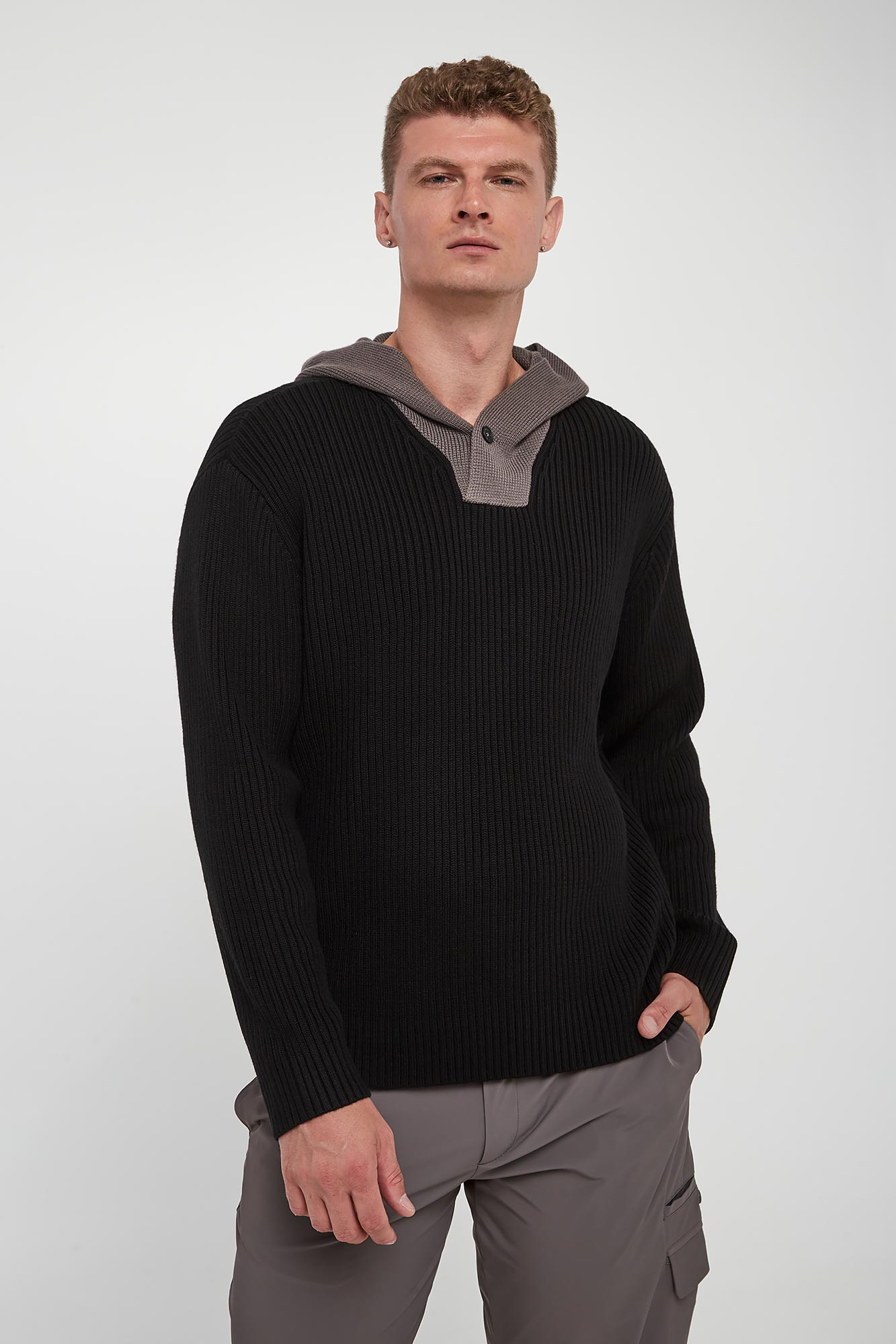 Sweter męski z kapturem ARMANI EXCHANGE