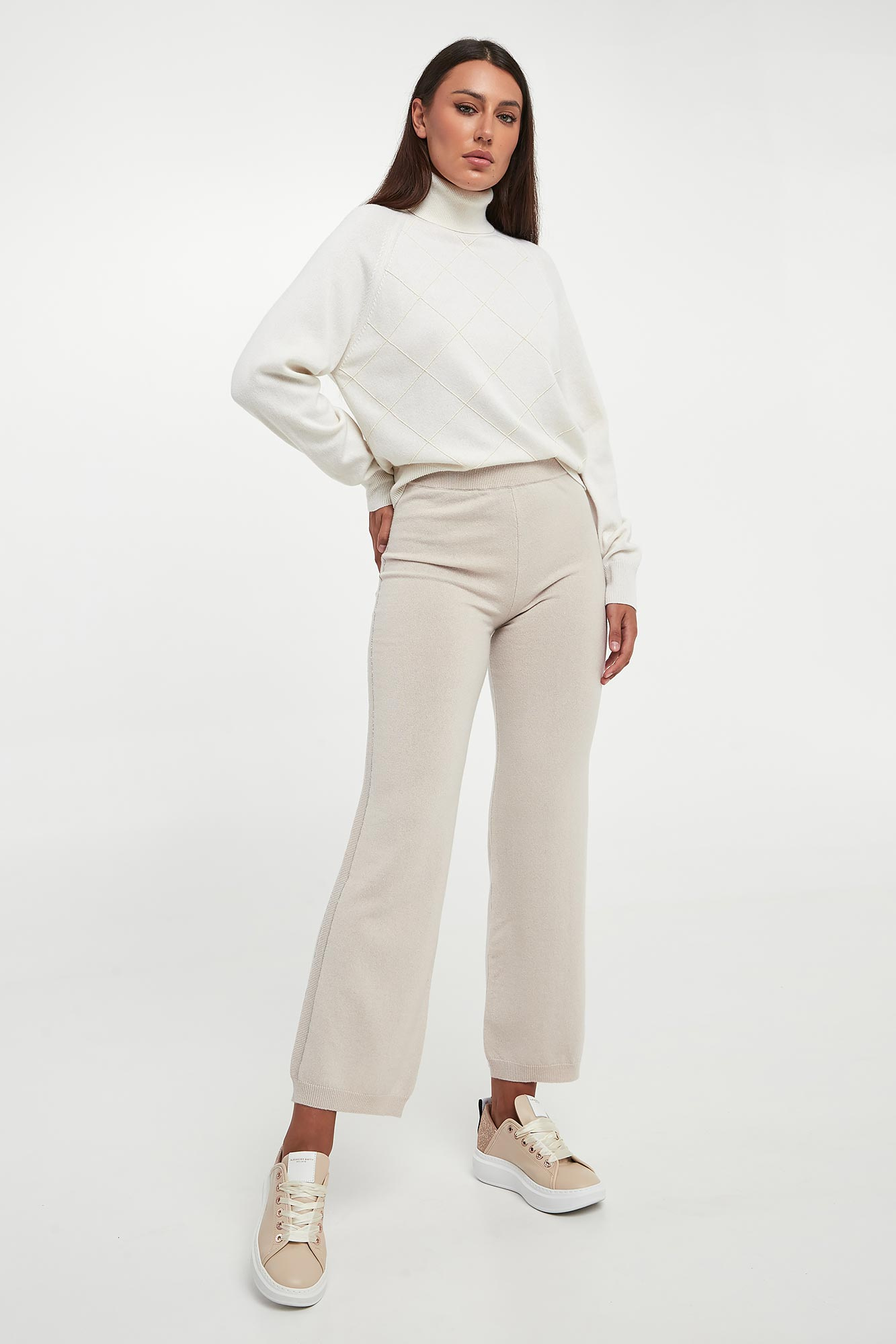 Spodnie damskie wełniane PESERICO