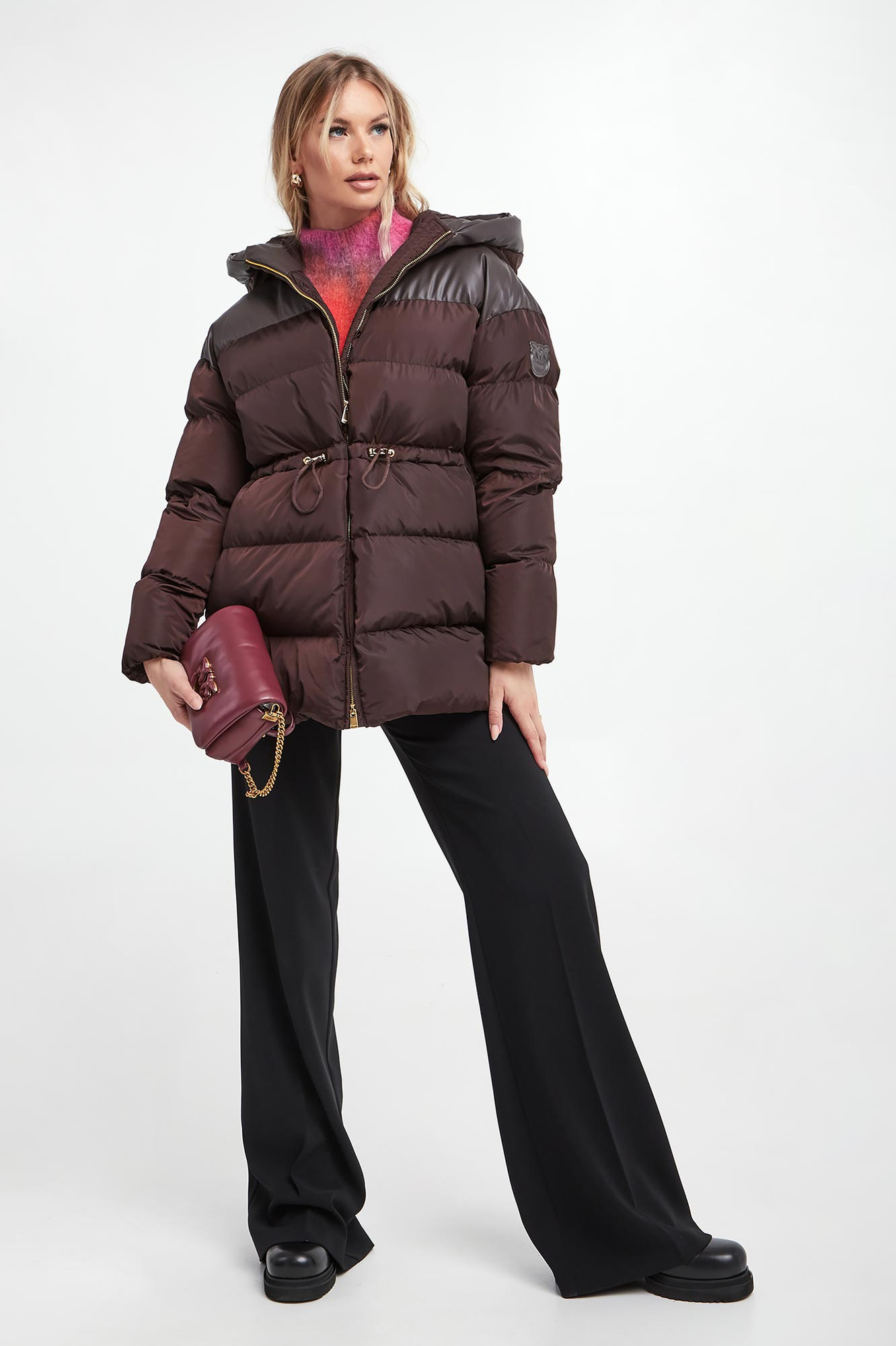 Kurtka damska pikowana Client PINKO