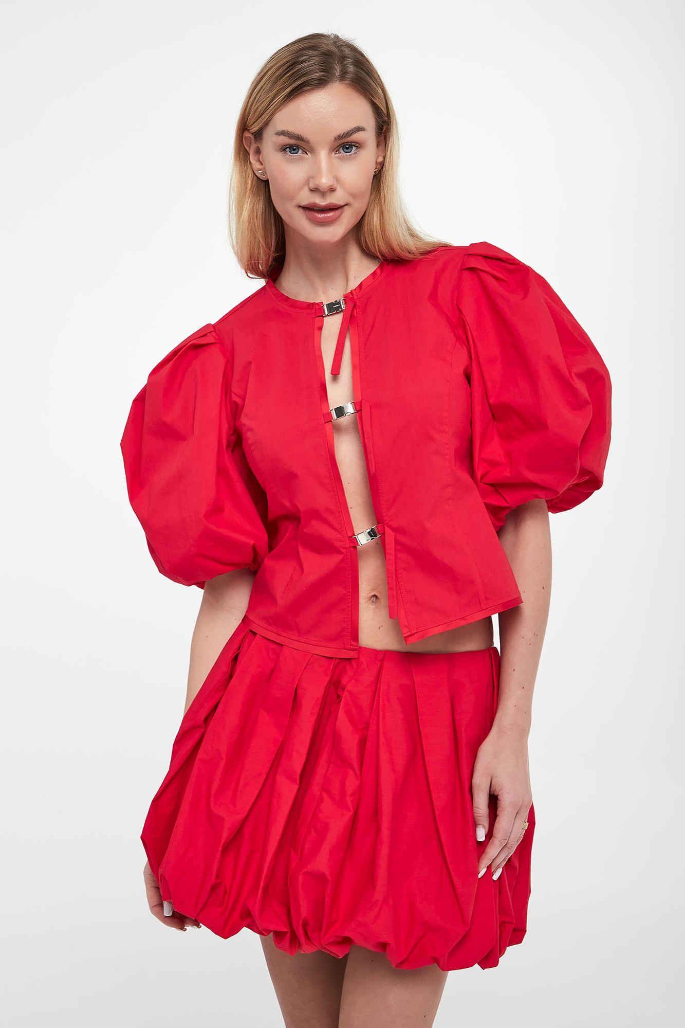 Bluzka damska popelinowa Rudi PINKO