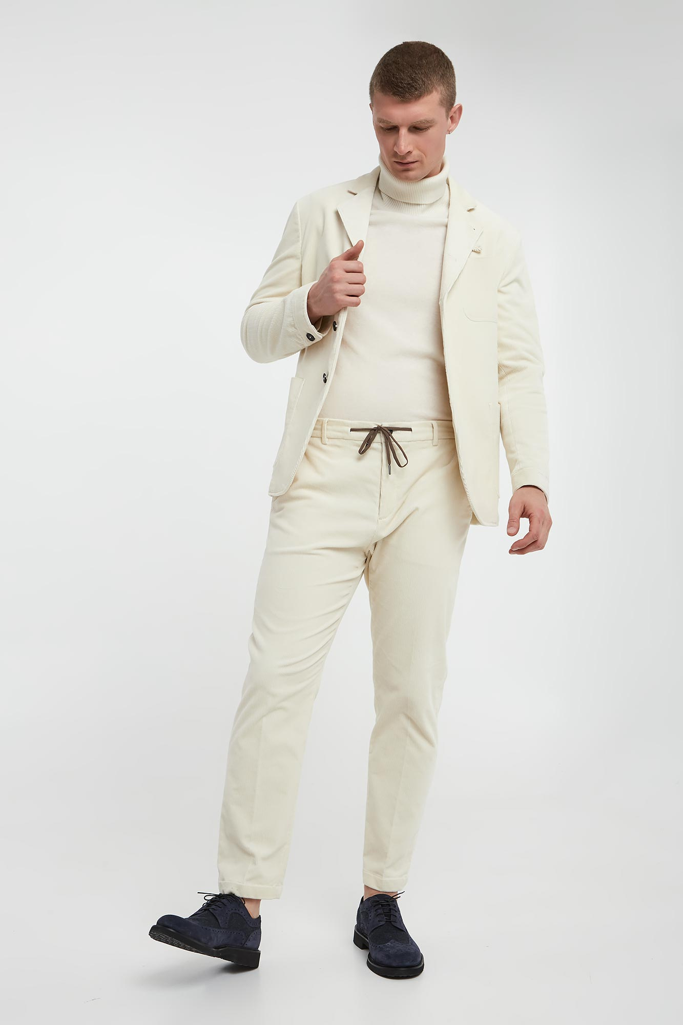 Spodnie męskie sztruksowe LIU JO