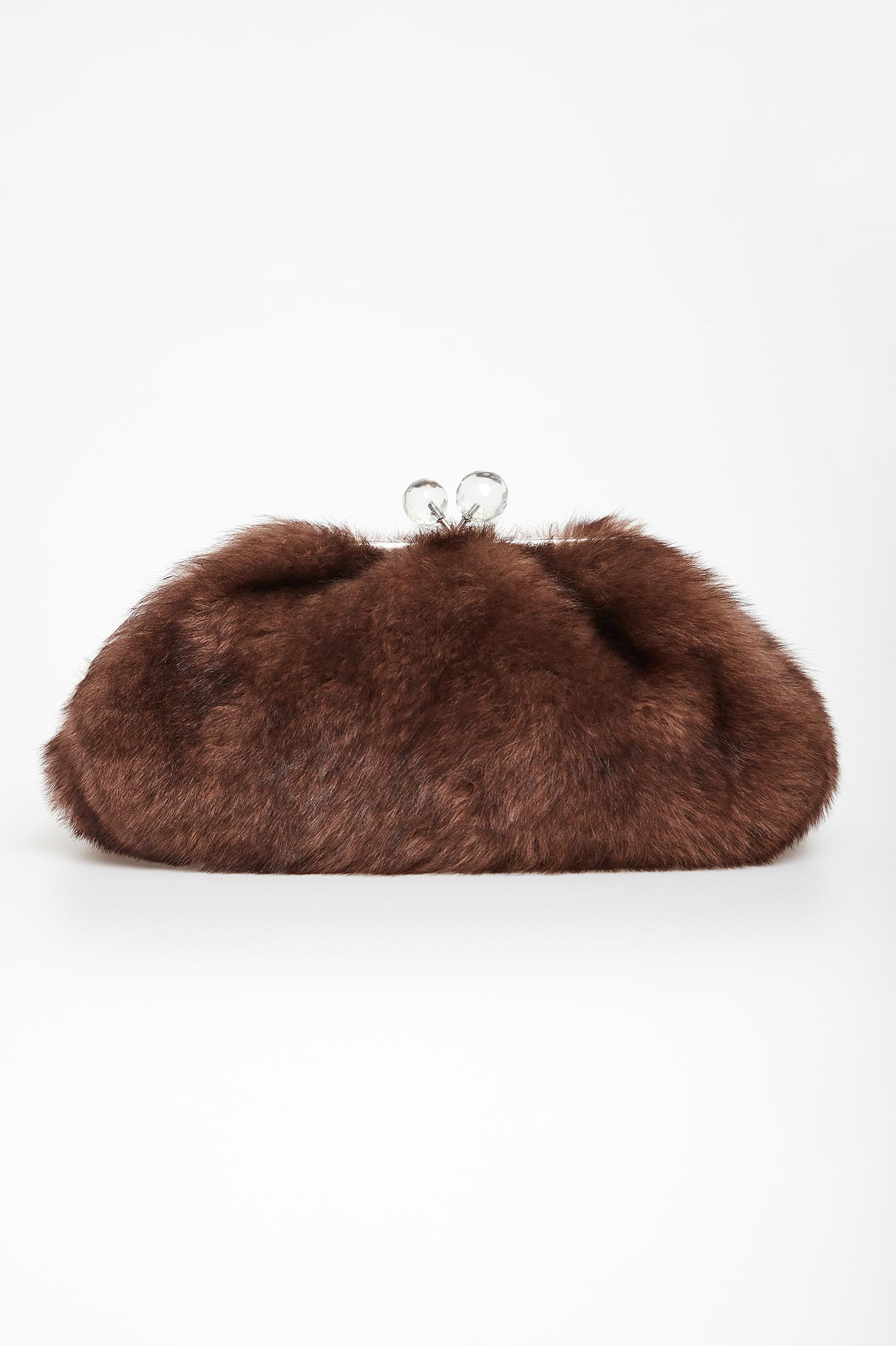 Torebka damska z długowłosej owczej skóry Ortensia WEEKEND MAX MARA