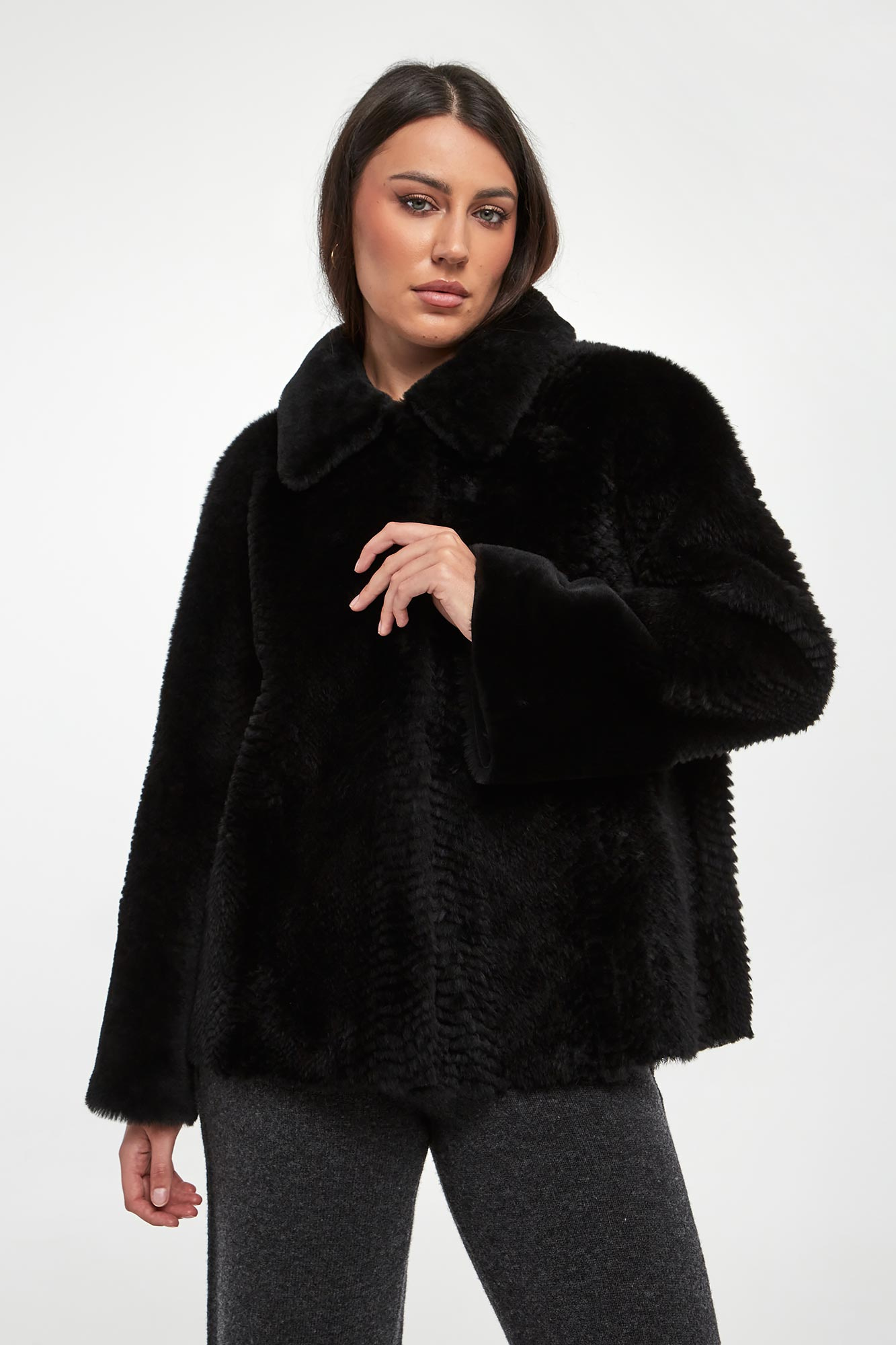 Futro damskie dwustronne SUPREMA