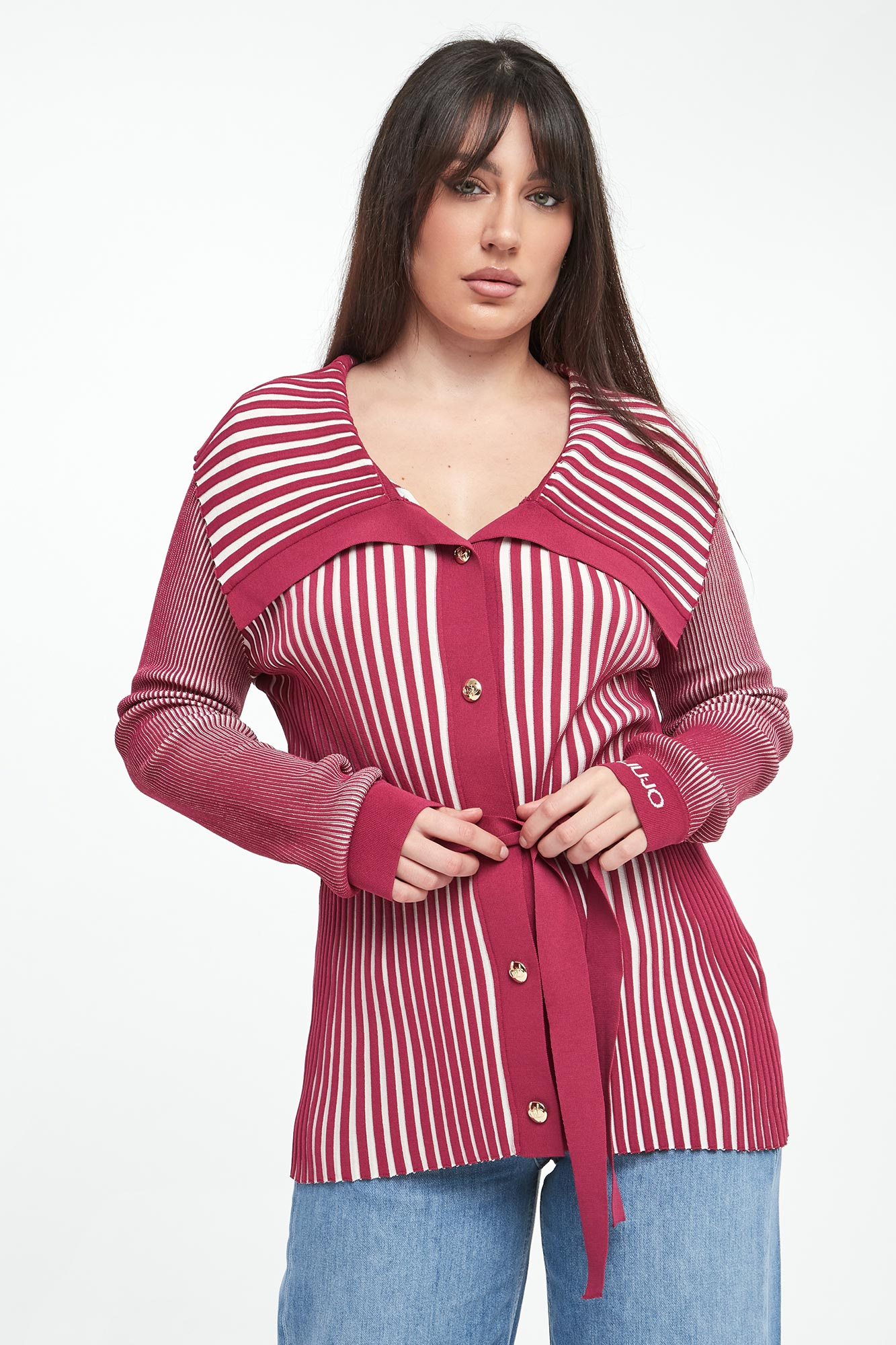 Kardigan damski z paskiem LIU JO