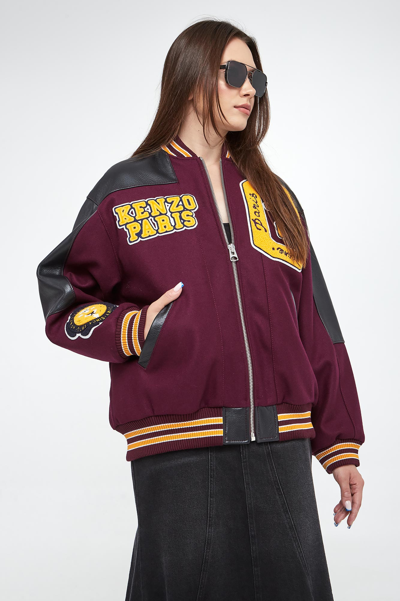 Kurtka damska wełniana KENZO