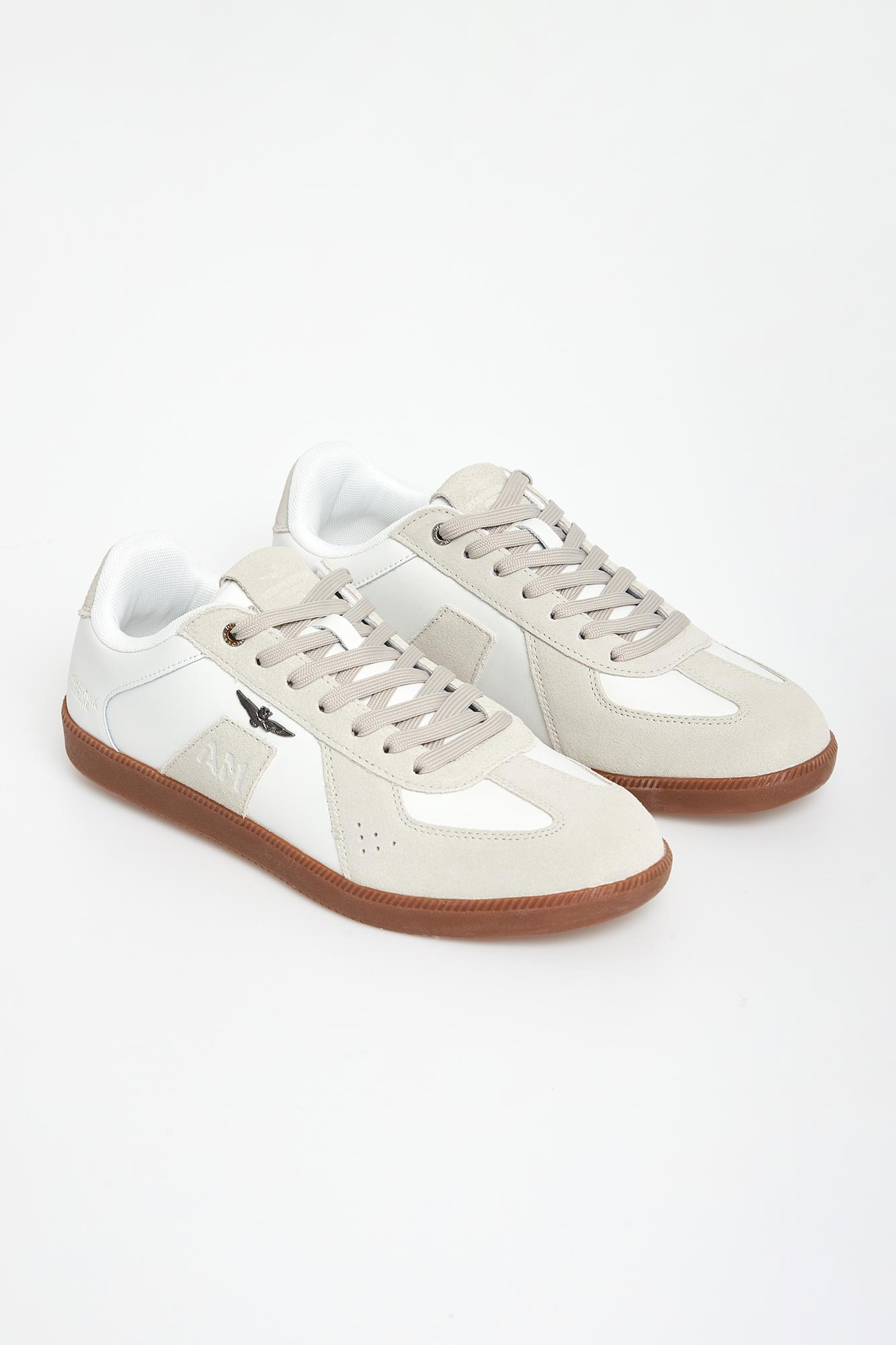 Sneakersy męskie skórzane AERONAUTICA MILITARE