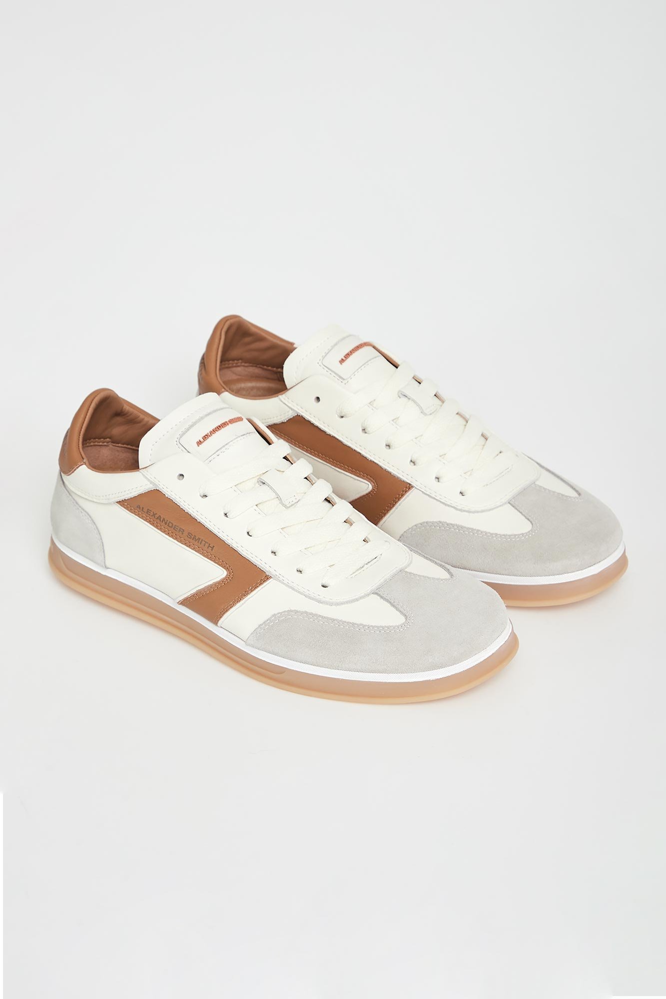 Sneakersy męskie skórzane Thames ALEXANDER SMITH