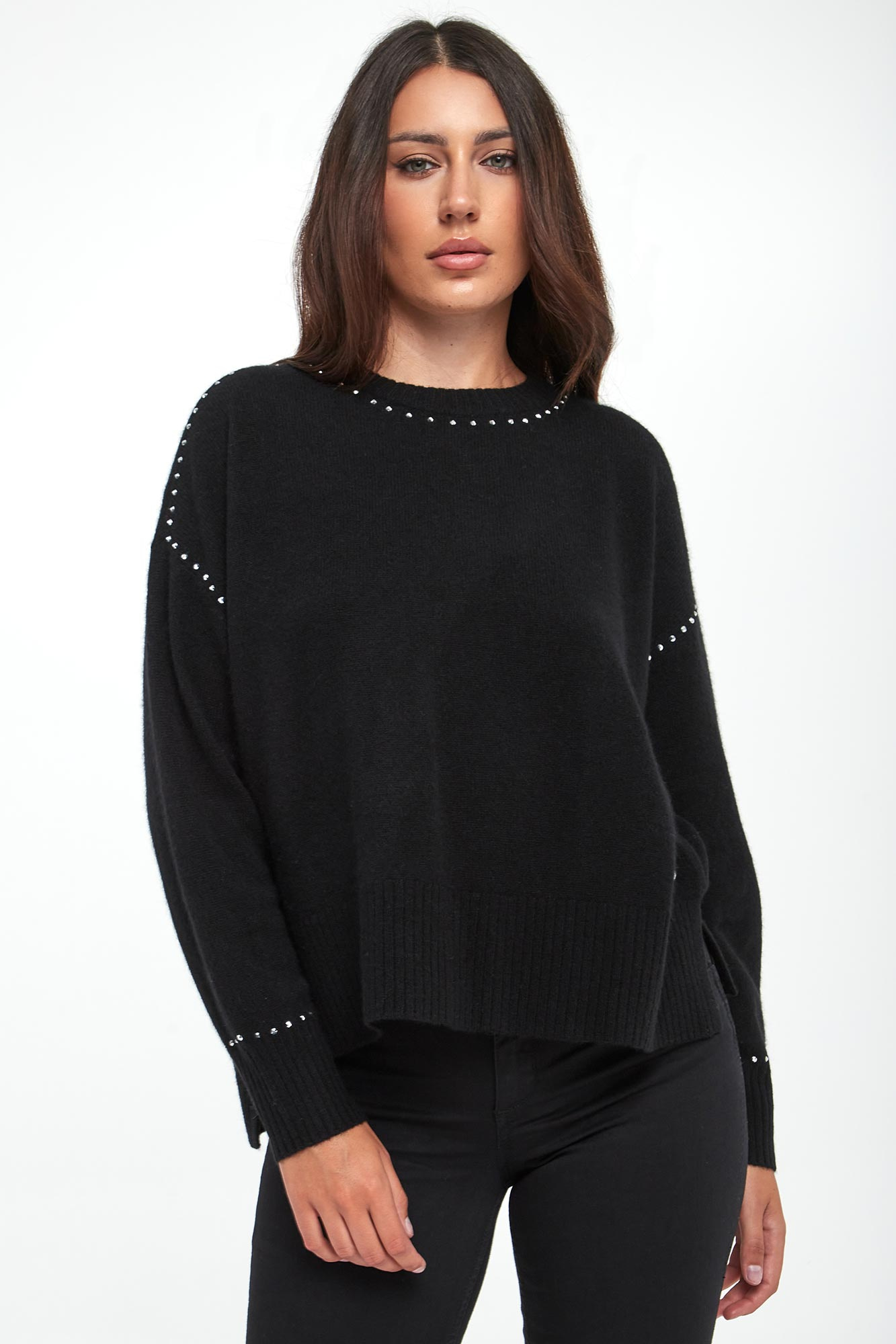 Sweter damski kaszmirowy JOSEPH RIBKOFF