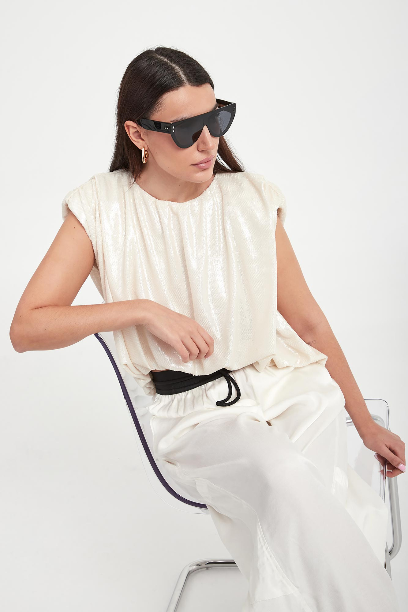 Bluzka damska cekinowa Blink MMC STUDIO