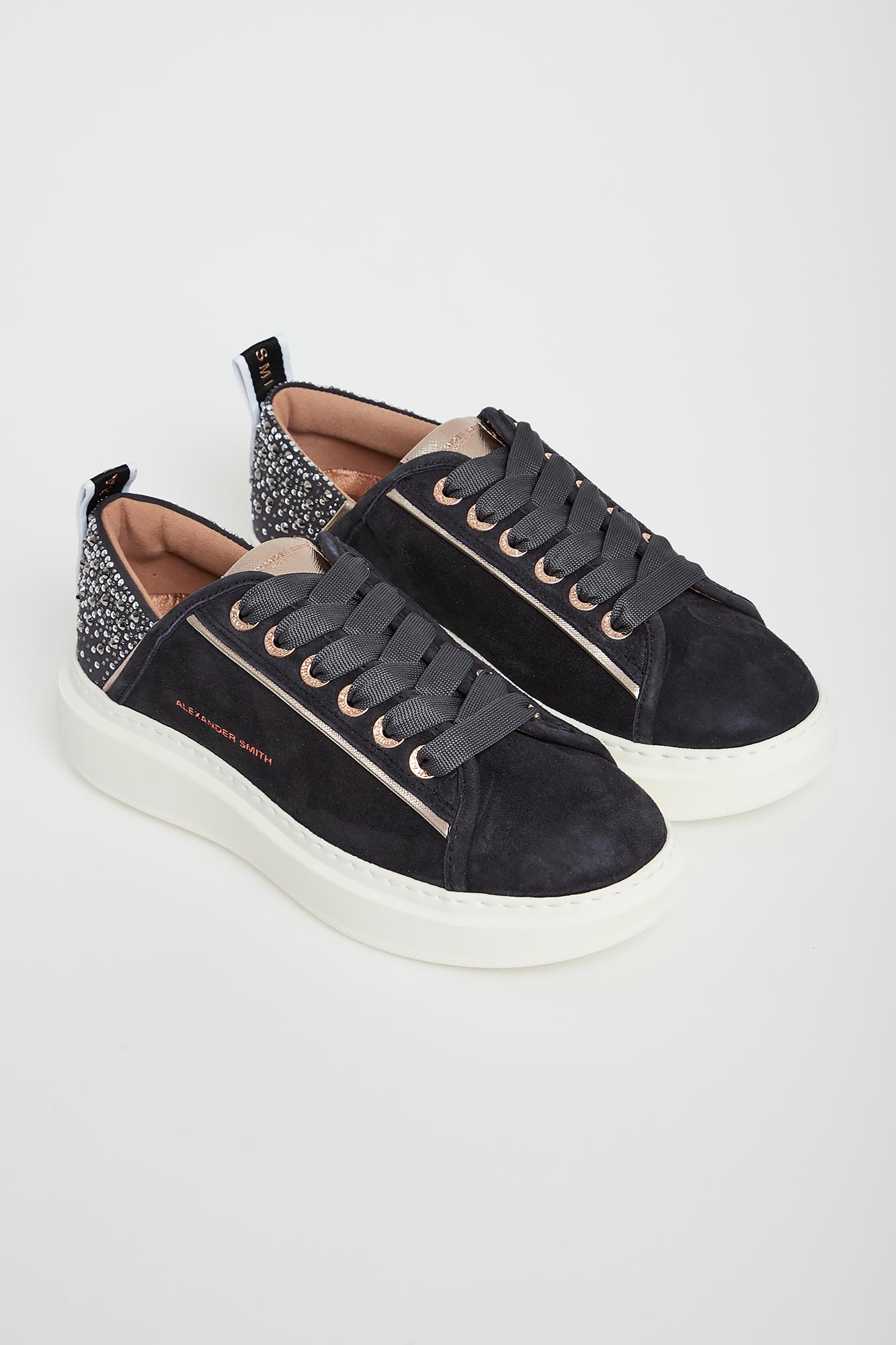 Sneakersy damskie skórzane Wembley ALEXANDER SMITH