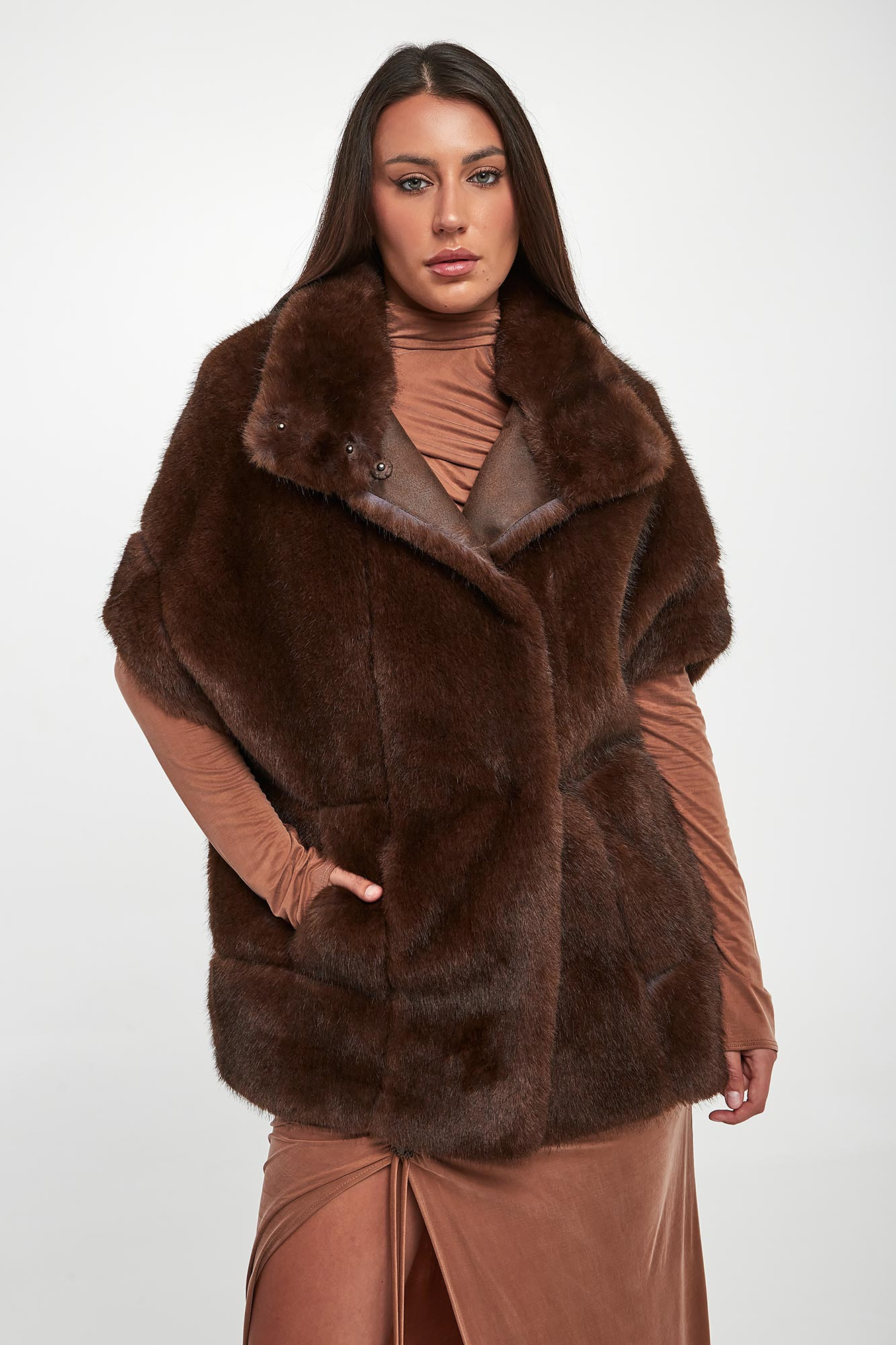 Kamizelka damska futrzana VALENTINI