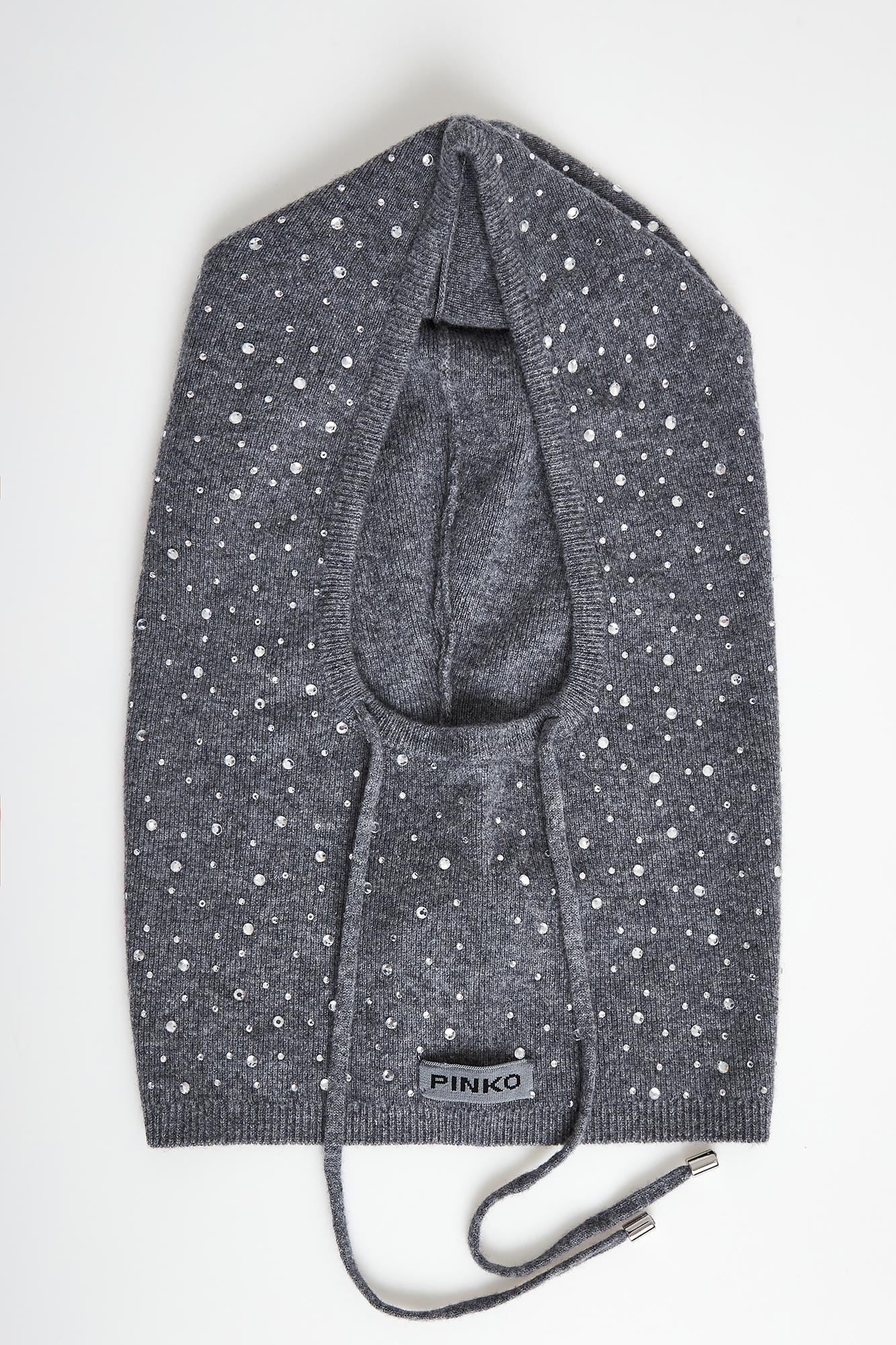 Kominiarka damska wełniana balaclava PINKO