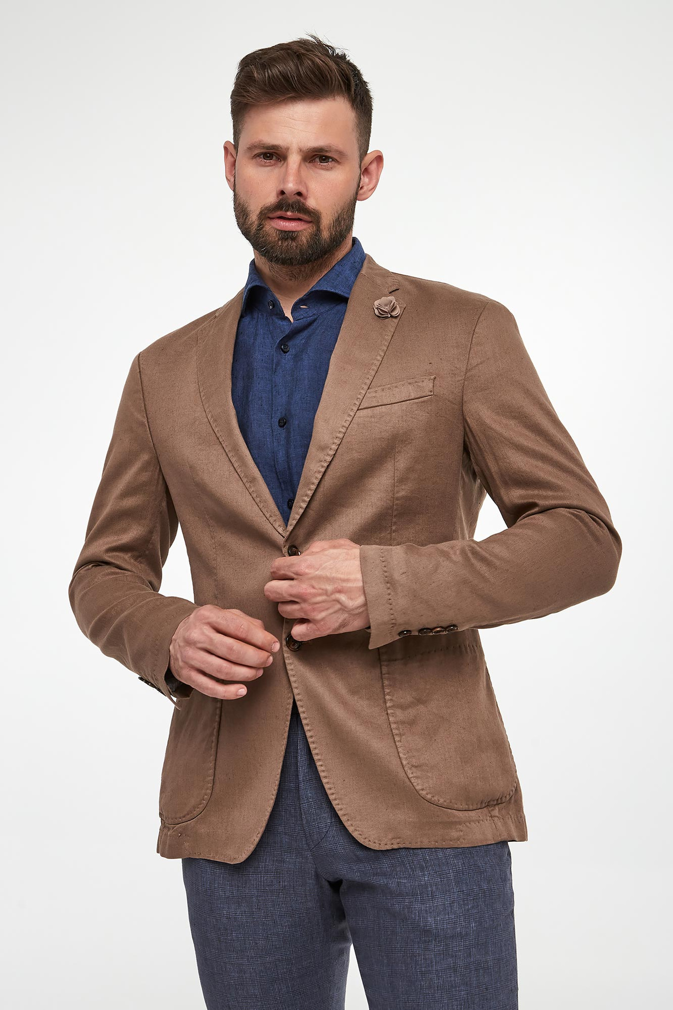 Marynarka męska lniana Hoverest-D12 JOOP!