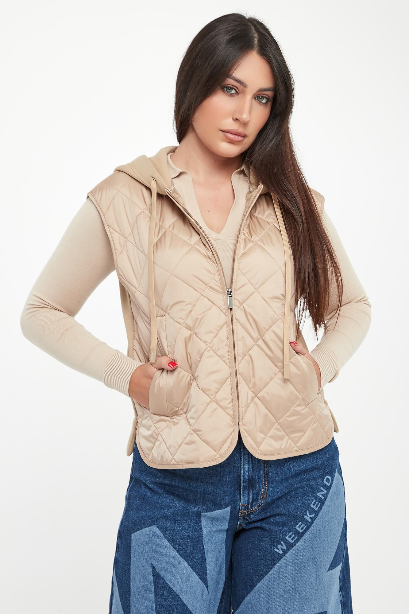 Kamizelka damska pikowana ocieplana Dandy WEEKEND MAX MARA