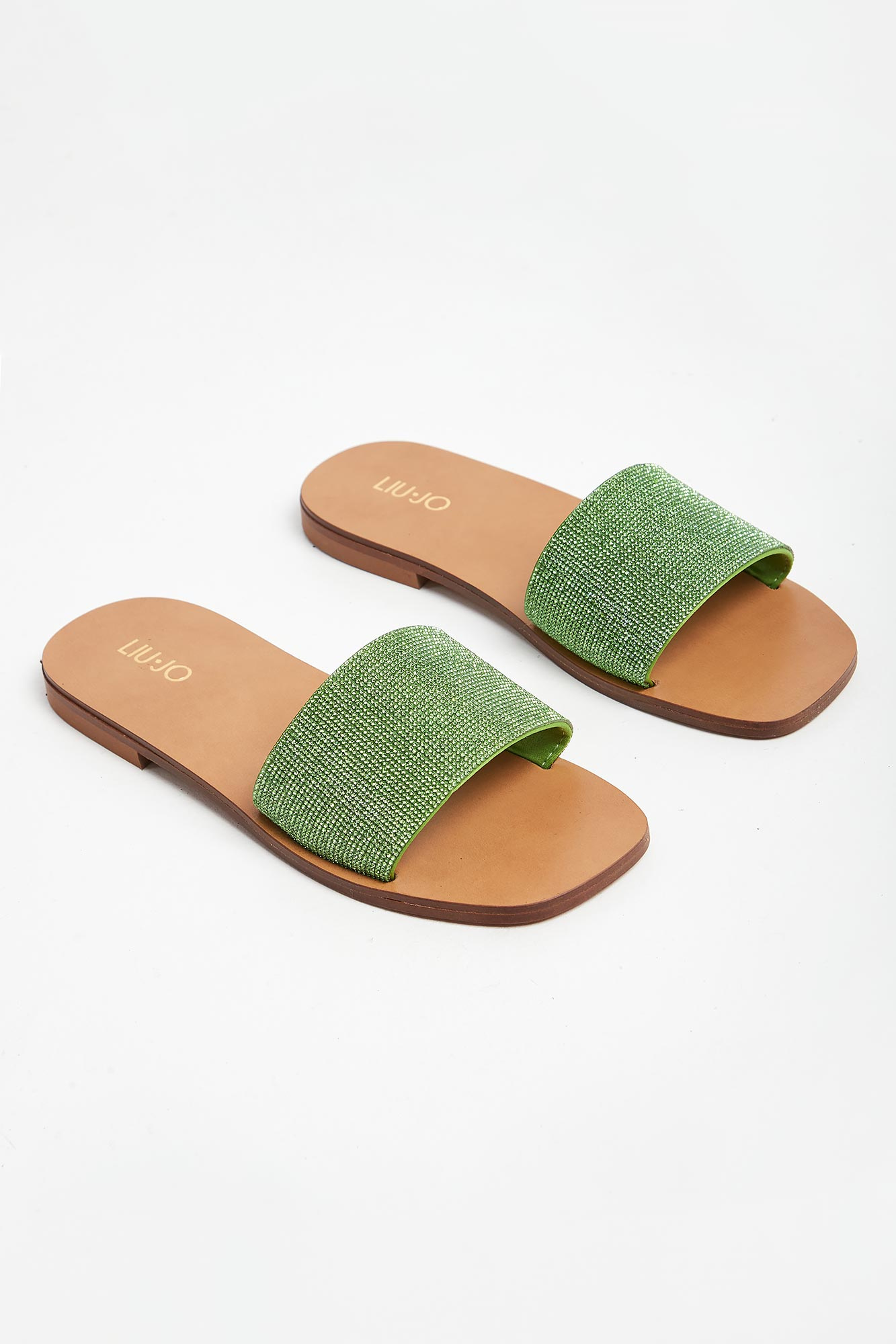 Klapki damskie skórzane LIU JO