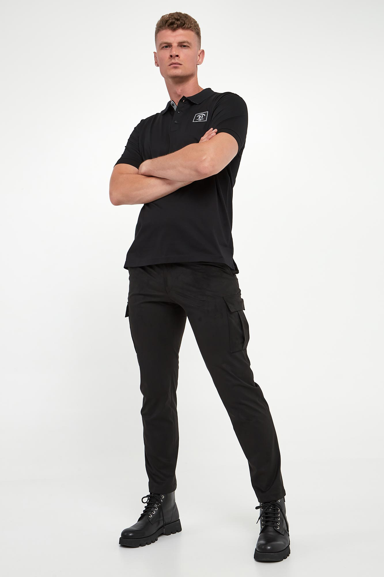 Spodnie męskie cargo KARL LAGERFELD