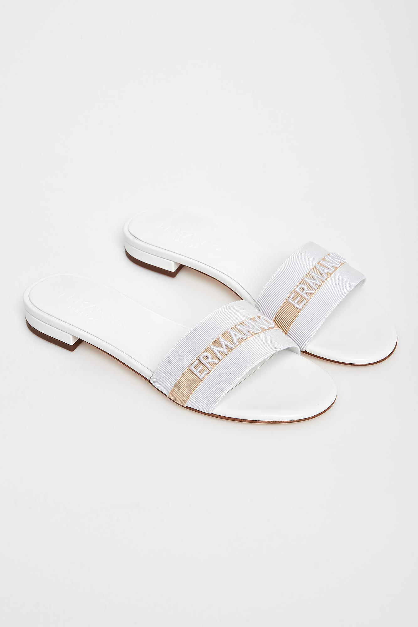 Klapki damskie skórzane ERMANNO FIRENZE