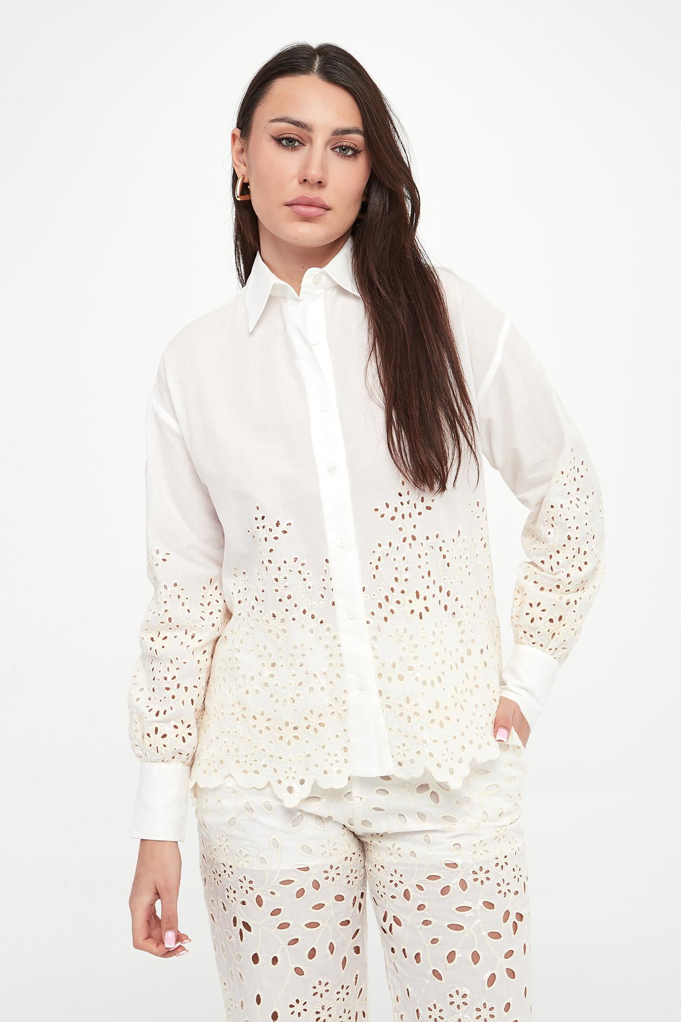 Koszula damska ażurowa ERMANNO FIRENZE