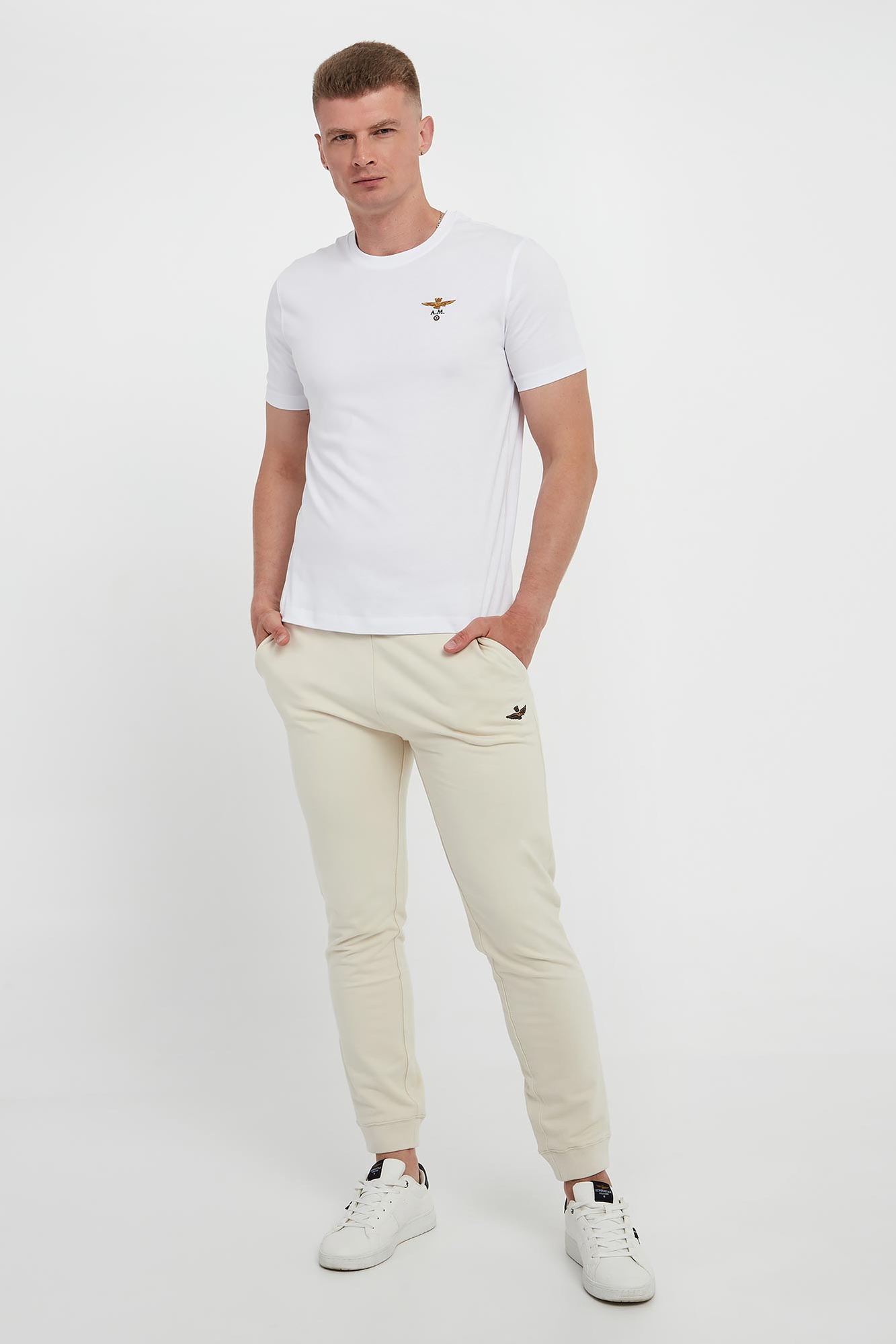 Spodnie dresowe męskie AERONAUTICA MILITARE