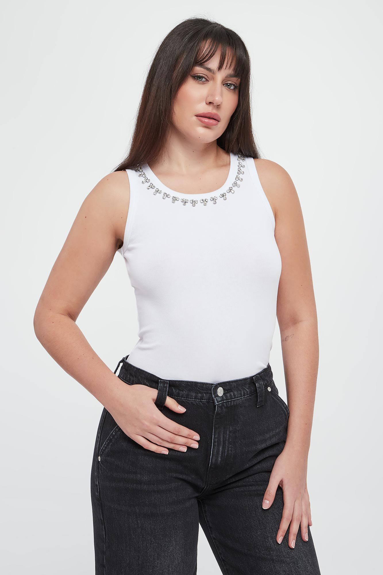 Top damski z cyrkoniami Taina JOOP!