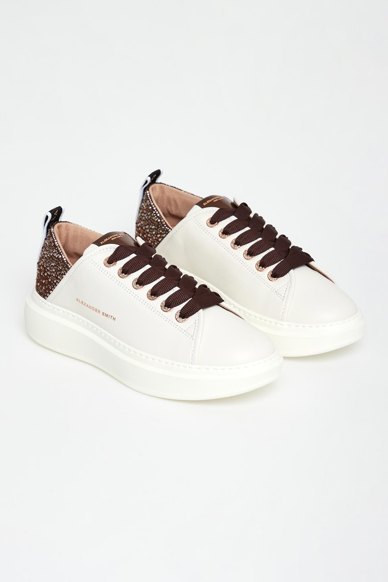 Sneakersy damskie skórzane Wembley ALEXANDER SMITH