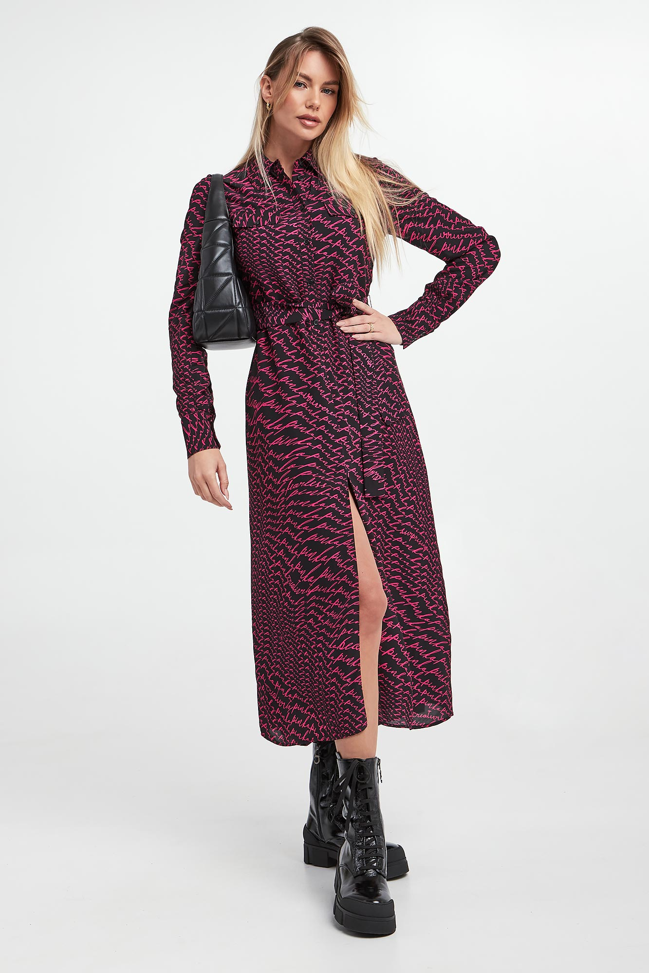 Sukienka midi Assente PINKO