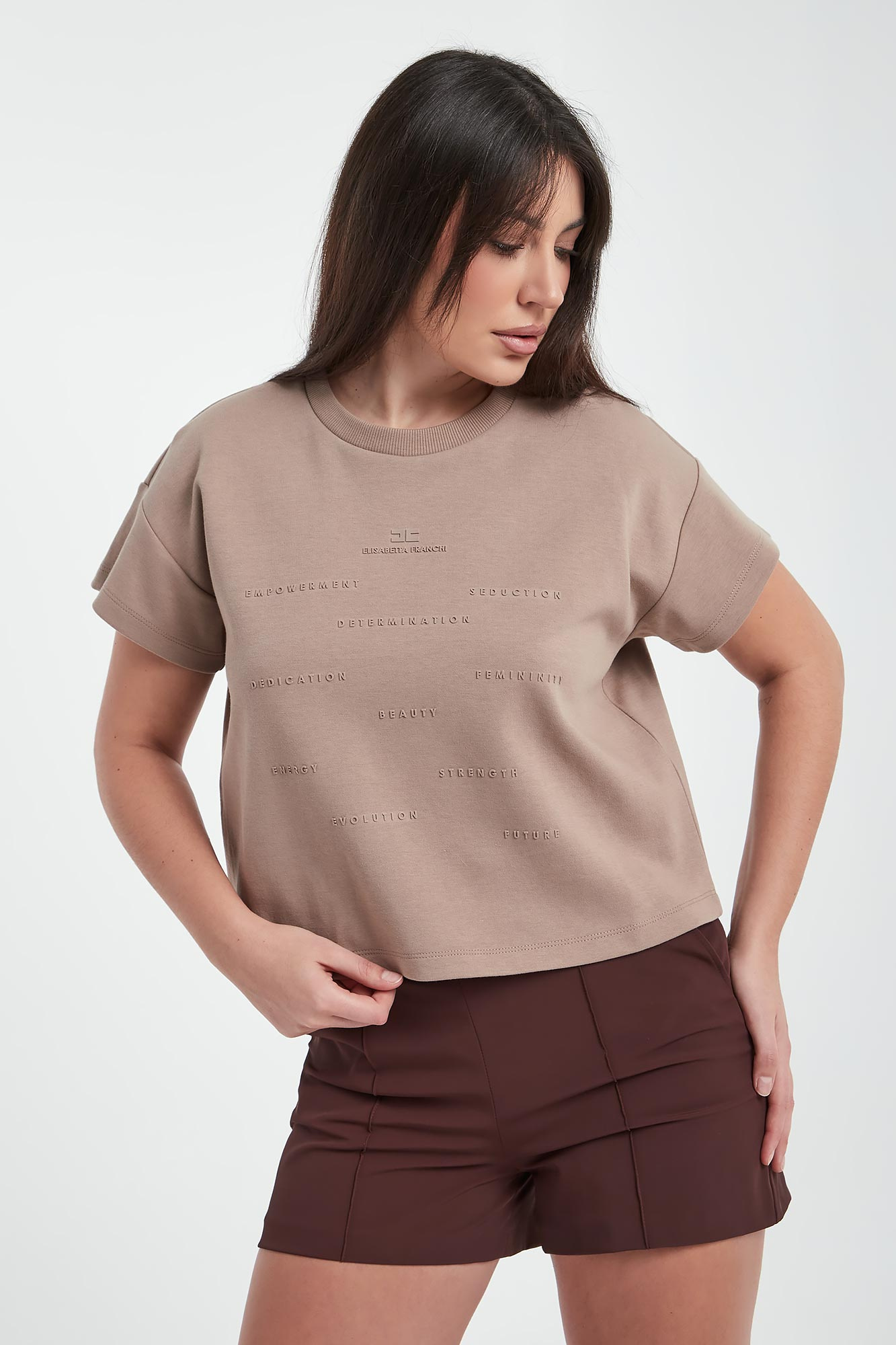 T-shirt damski ELISABETTA FRANCHI
