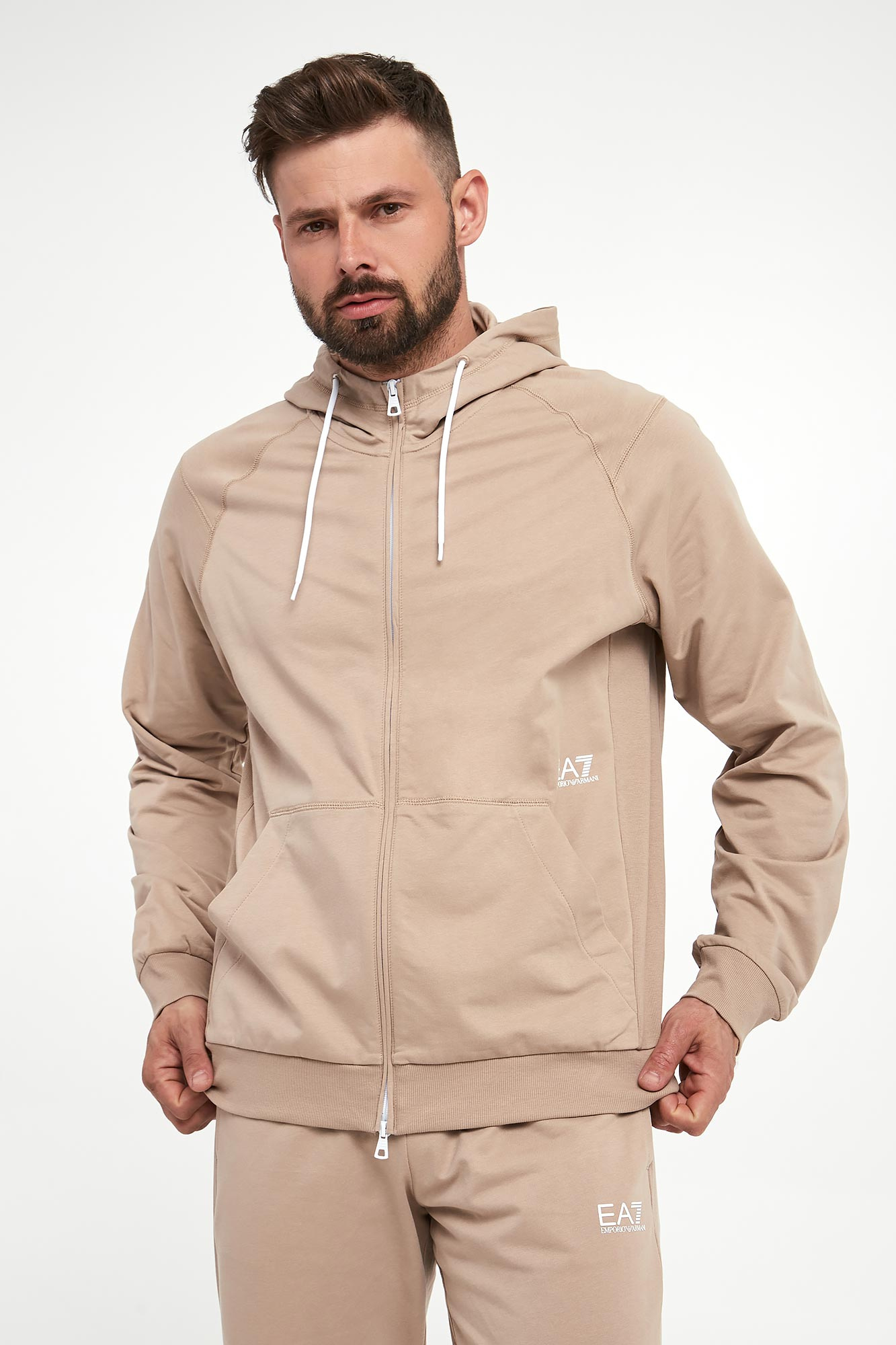 Bluza męska z kapturem EA7 EMPORIO ARMANI