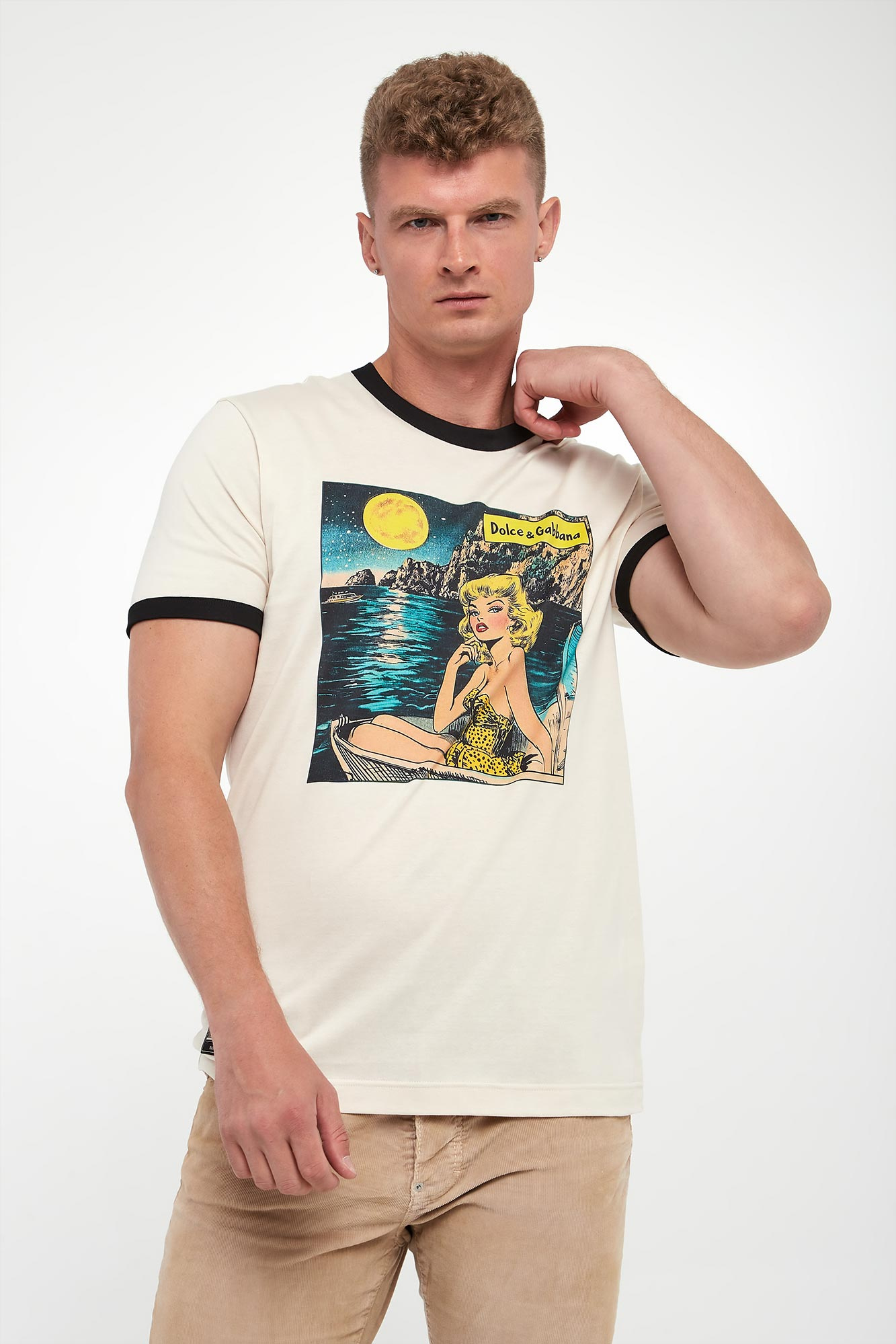 T-shirt męski DOLCE & GABBANA