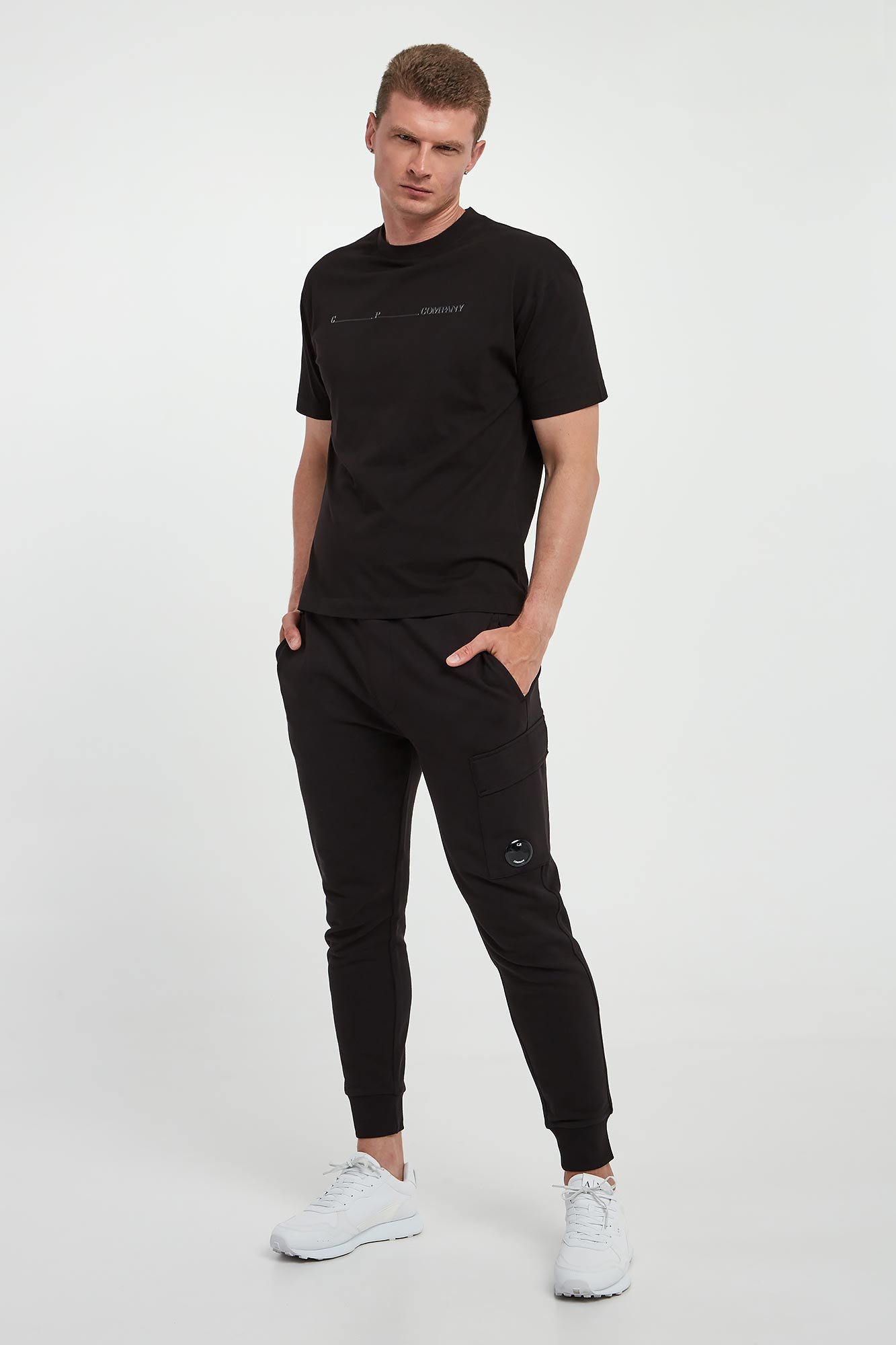 Spodnie dresowe męskie cargo C.P. COMPANY