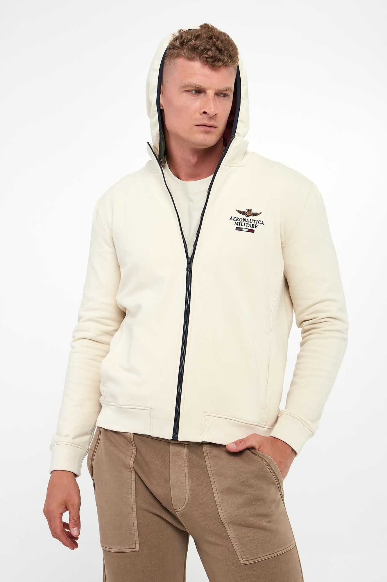 Bluza męska z kapturem AERONAUTICA MILITARE