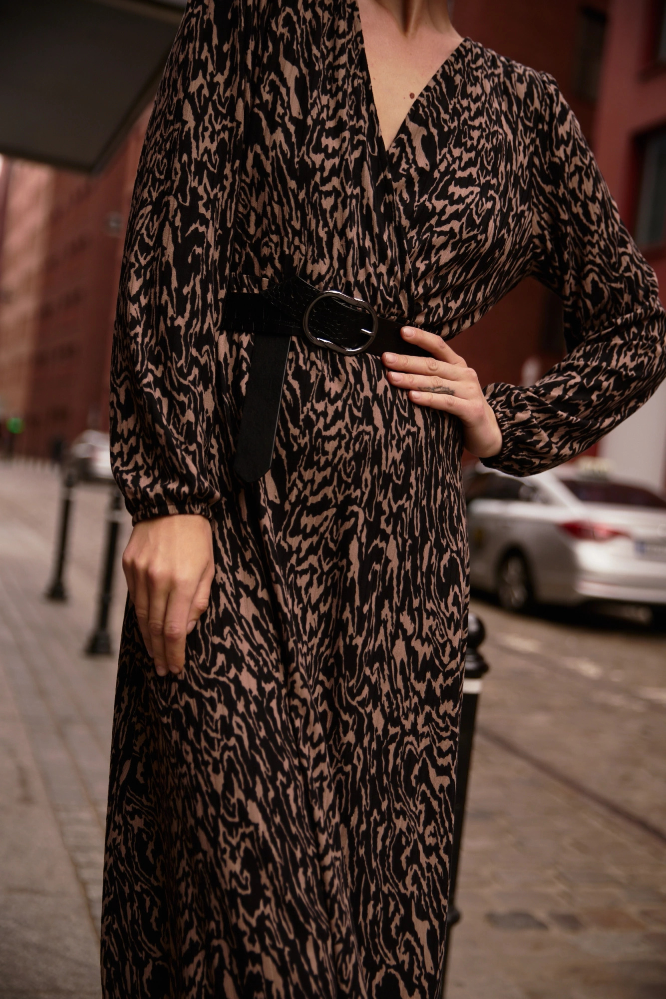 Szeroki pasek czarny