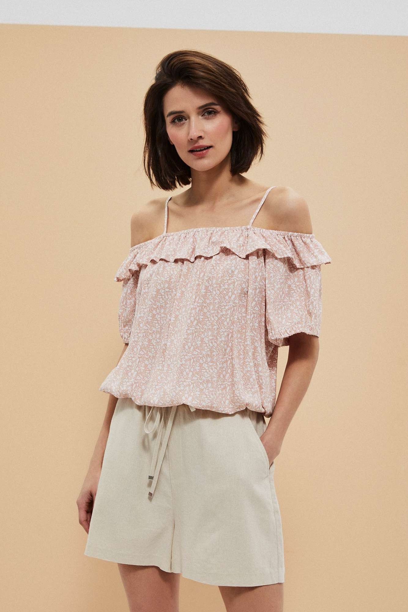 KOSZULA COLD ARMS Z FALBANĄ