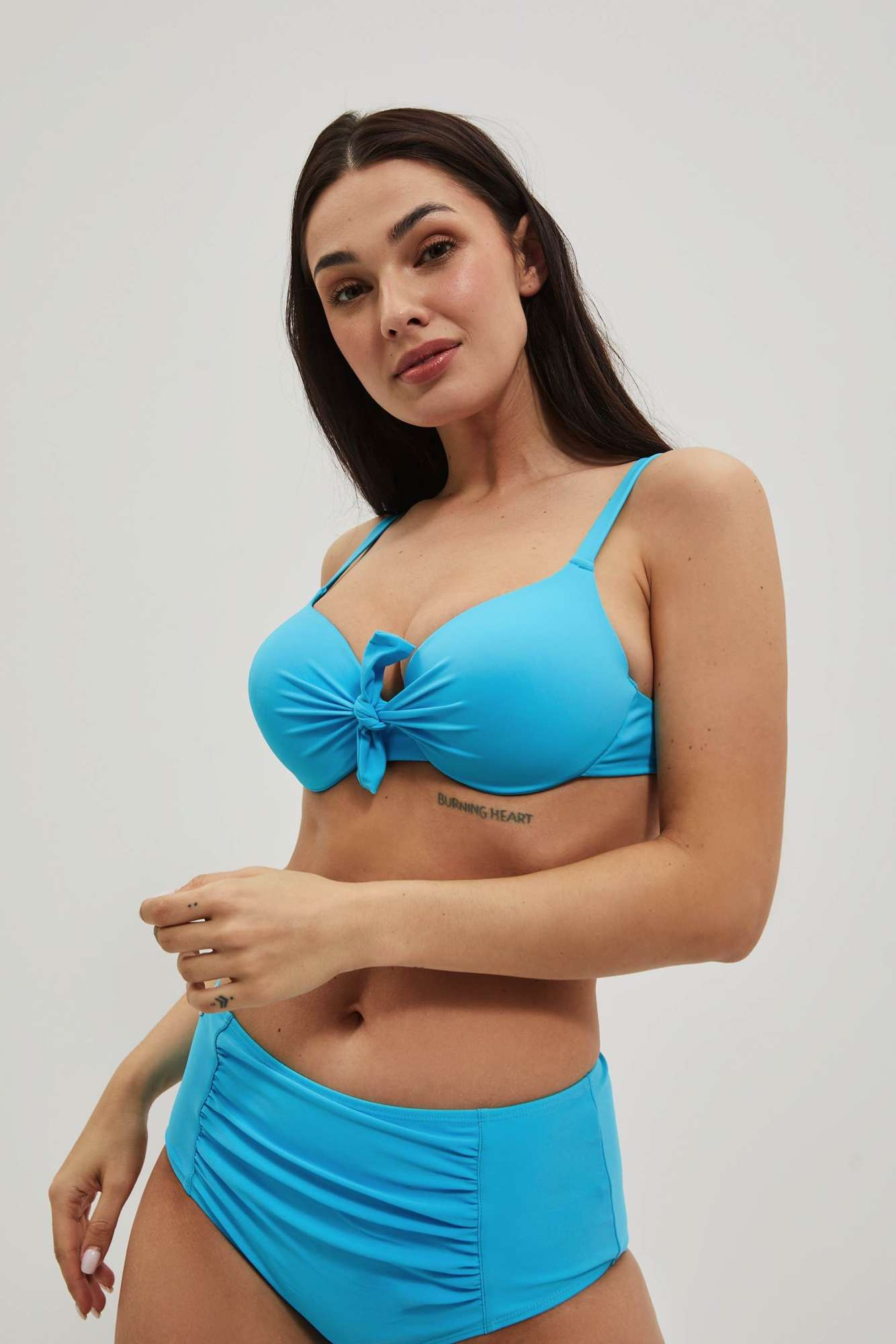 Góra od bikini lazurowe