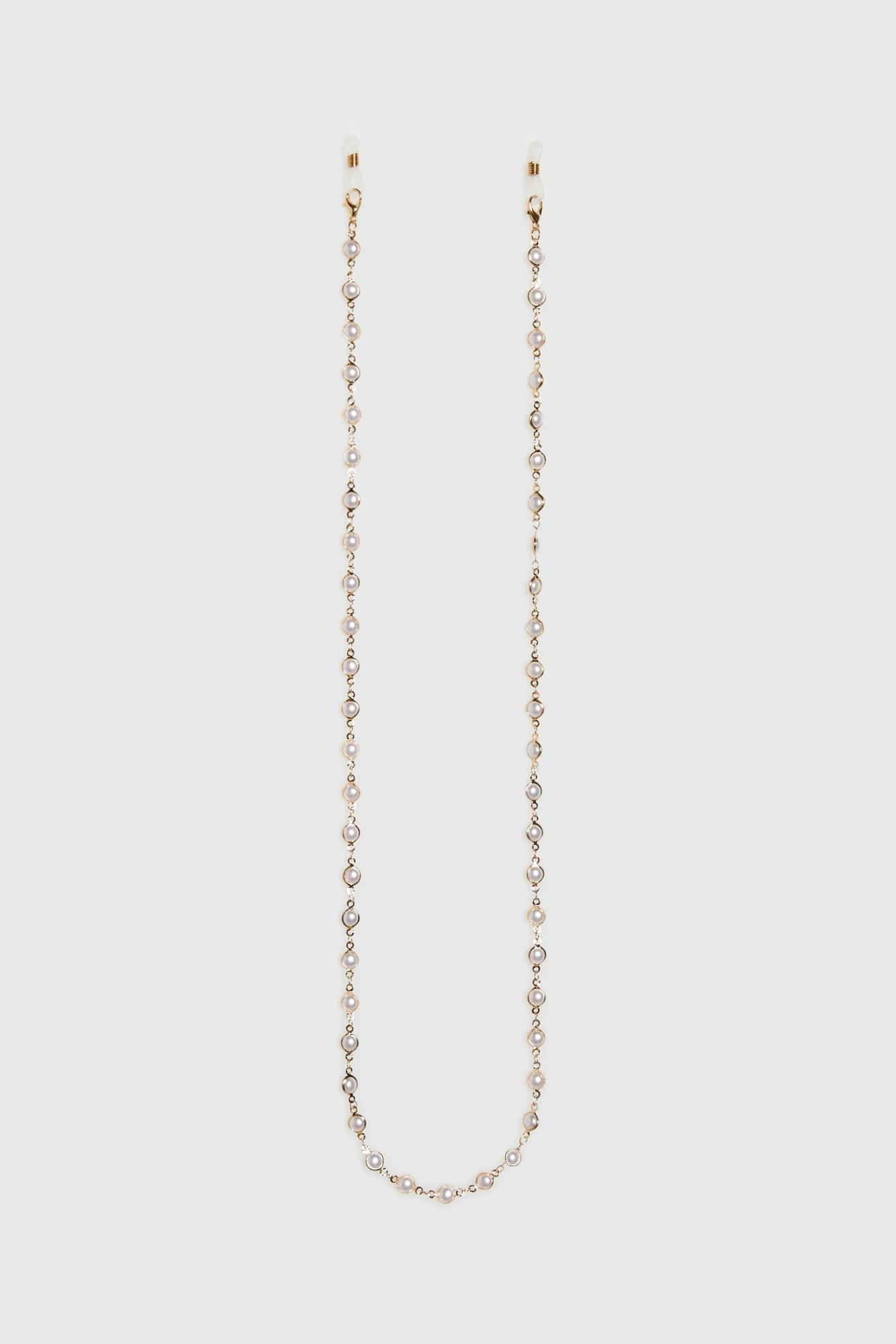 Łańcuszek do okularów w złotym kolorze