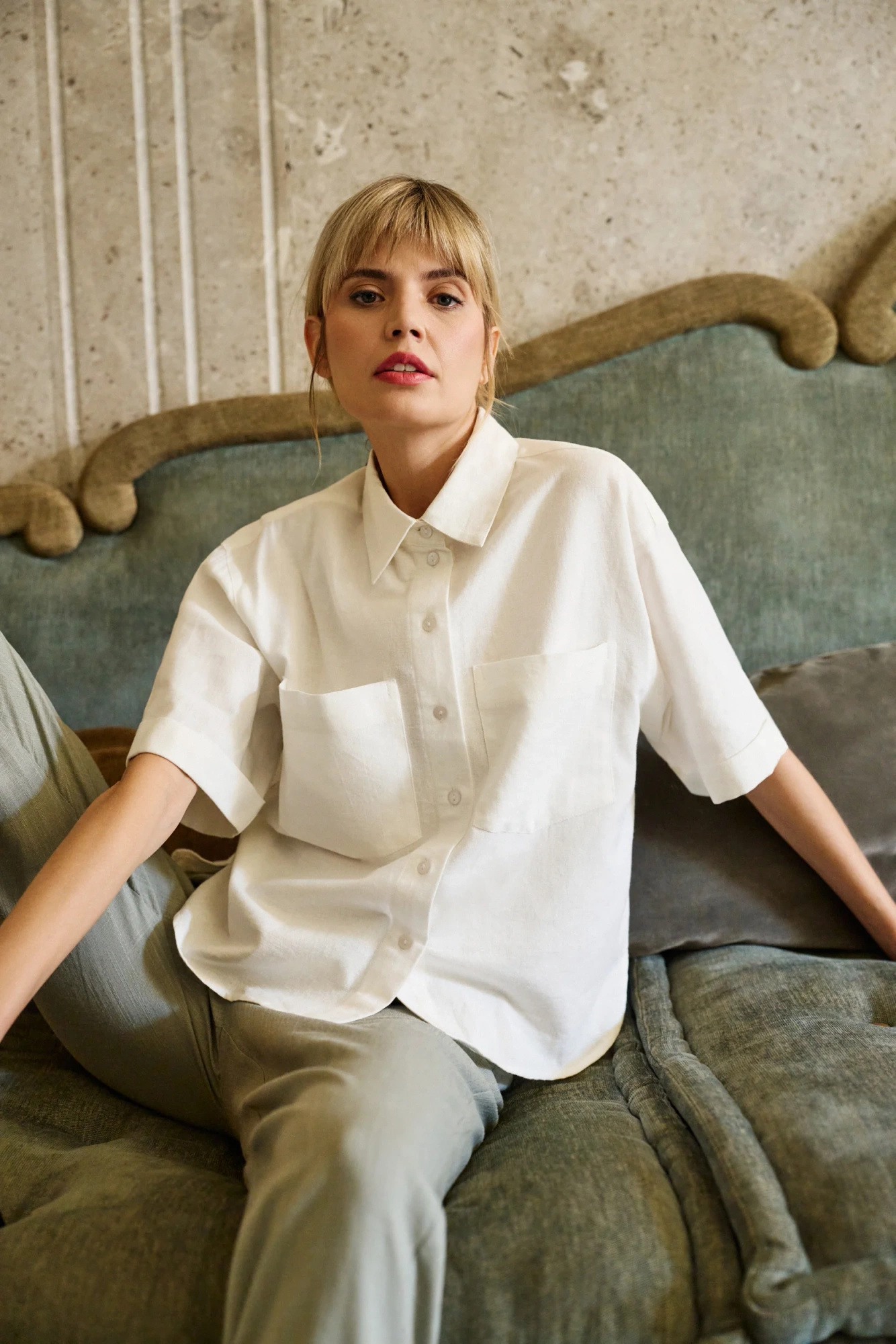 Koszula oversize biała